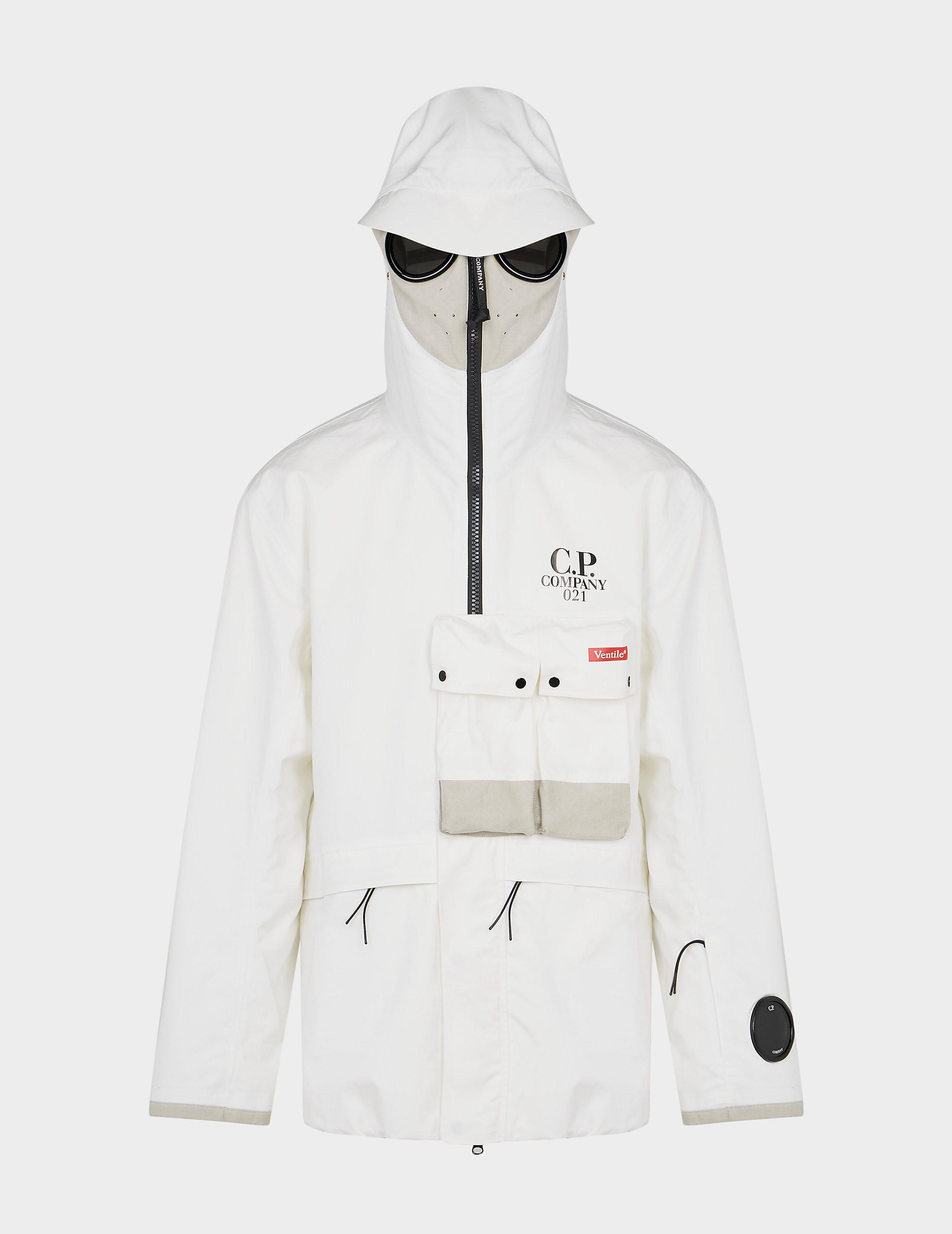 C.P. Company Ventile Explorer Jacket in White for Men | Lyst