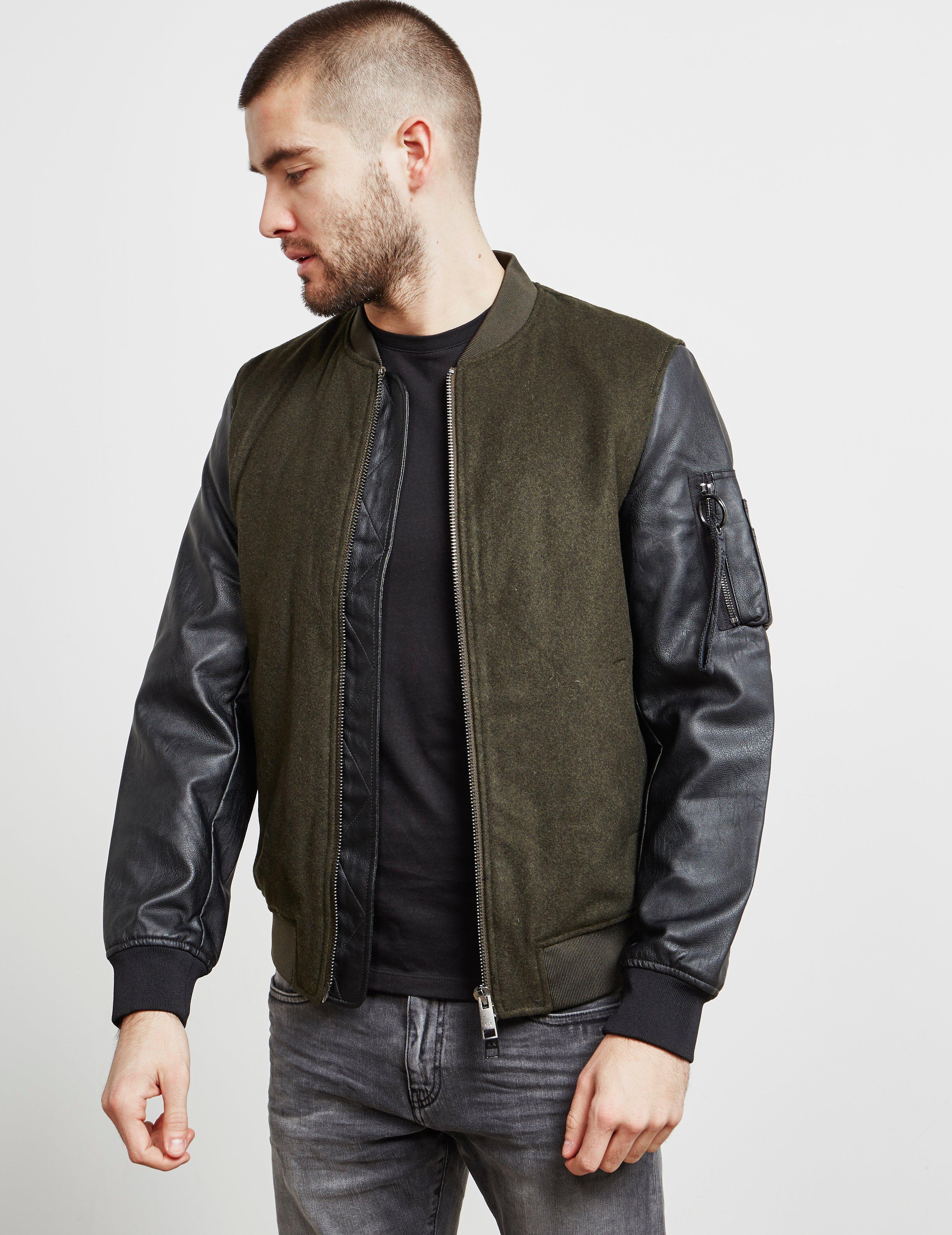 armani varsity jacket