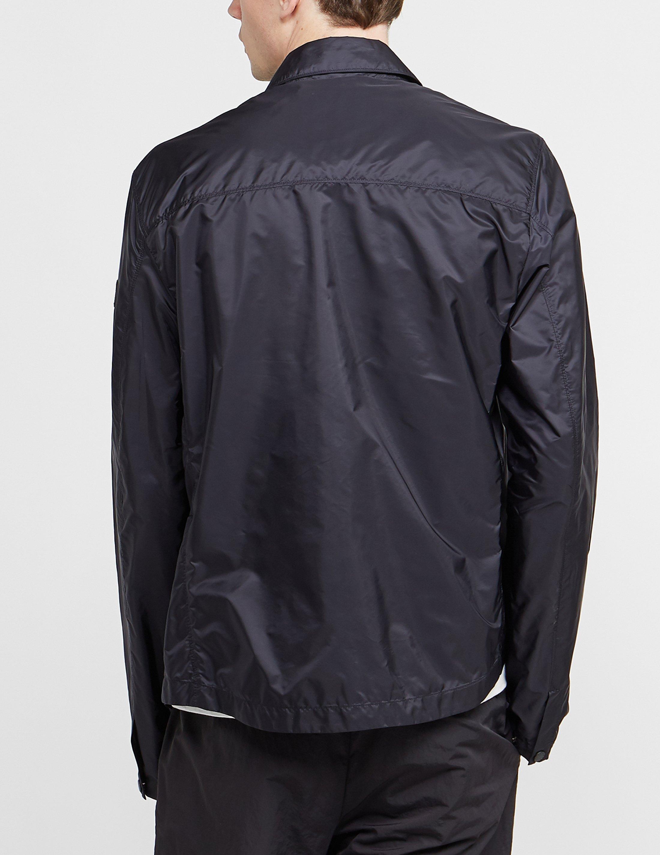 paul and shark overshirt pink