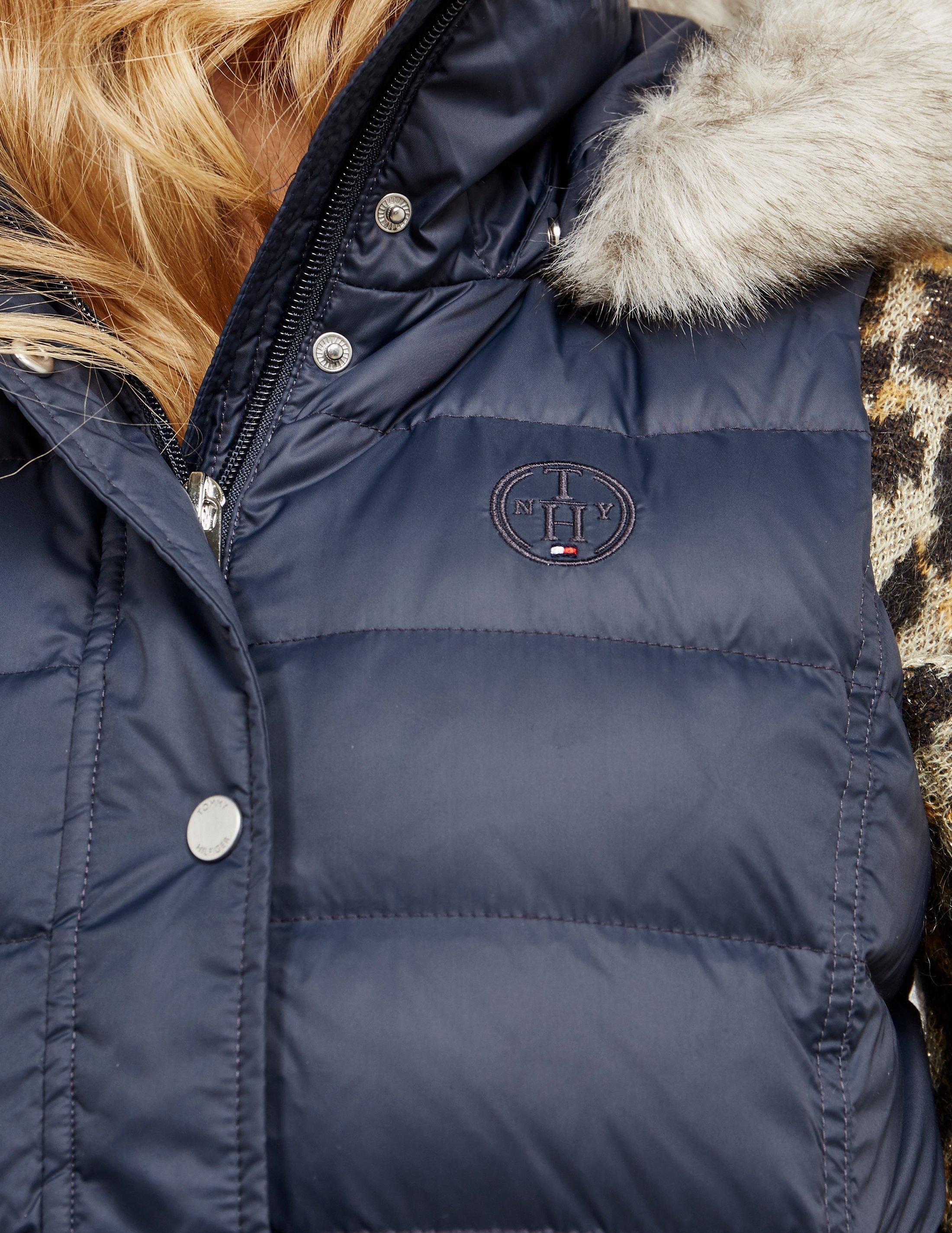 Tommy Hilfiger Womens Tyra Padded Gilet - Online Exclusive Navy Blue | Lyst