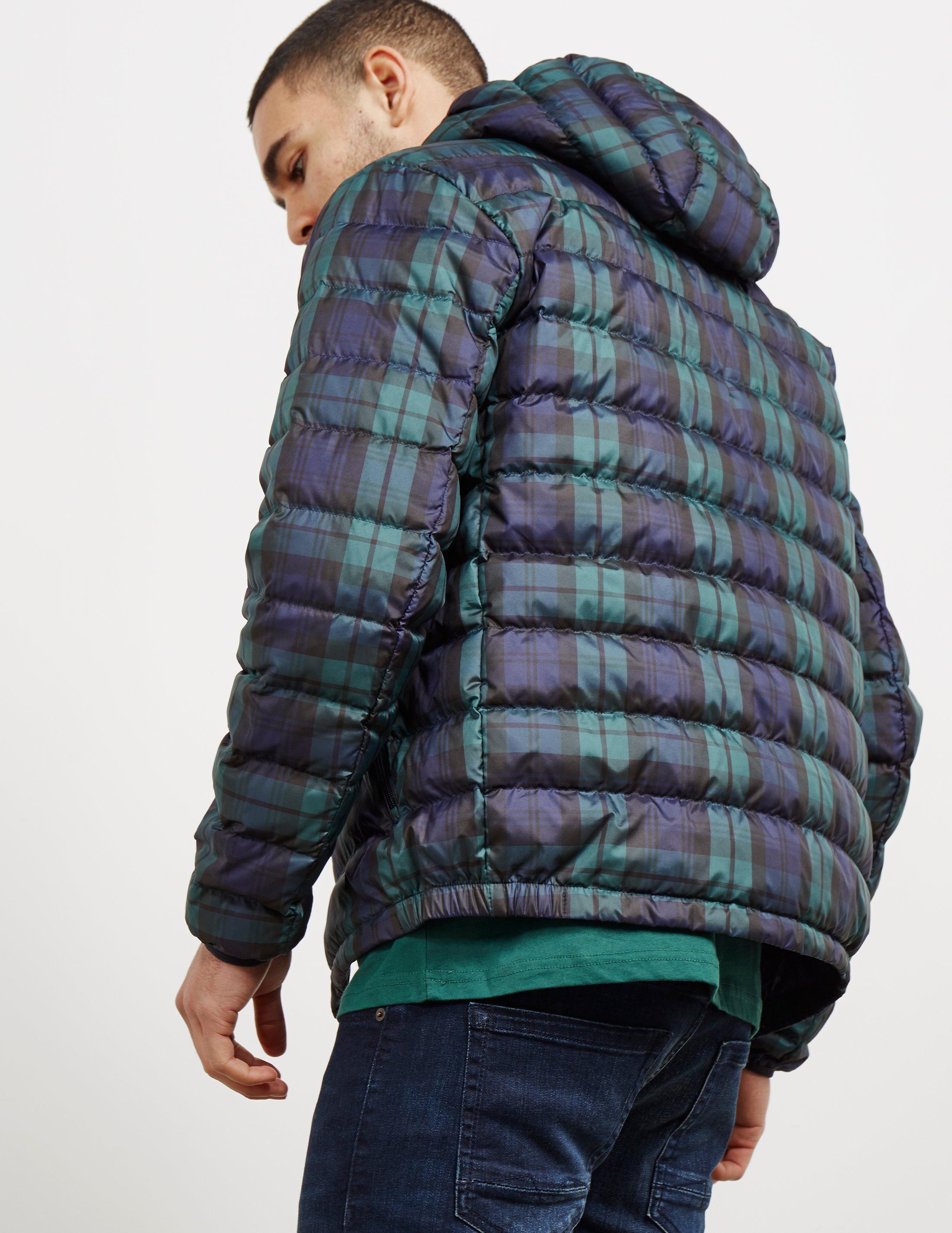 polo ralph lauren lightweight down puffer jacket hooded packable in navy