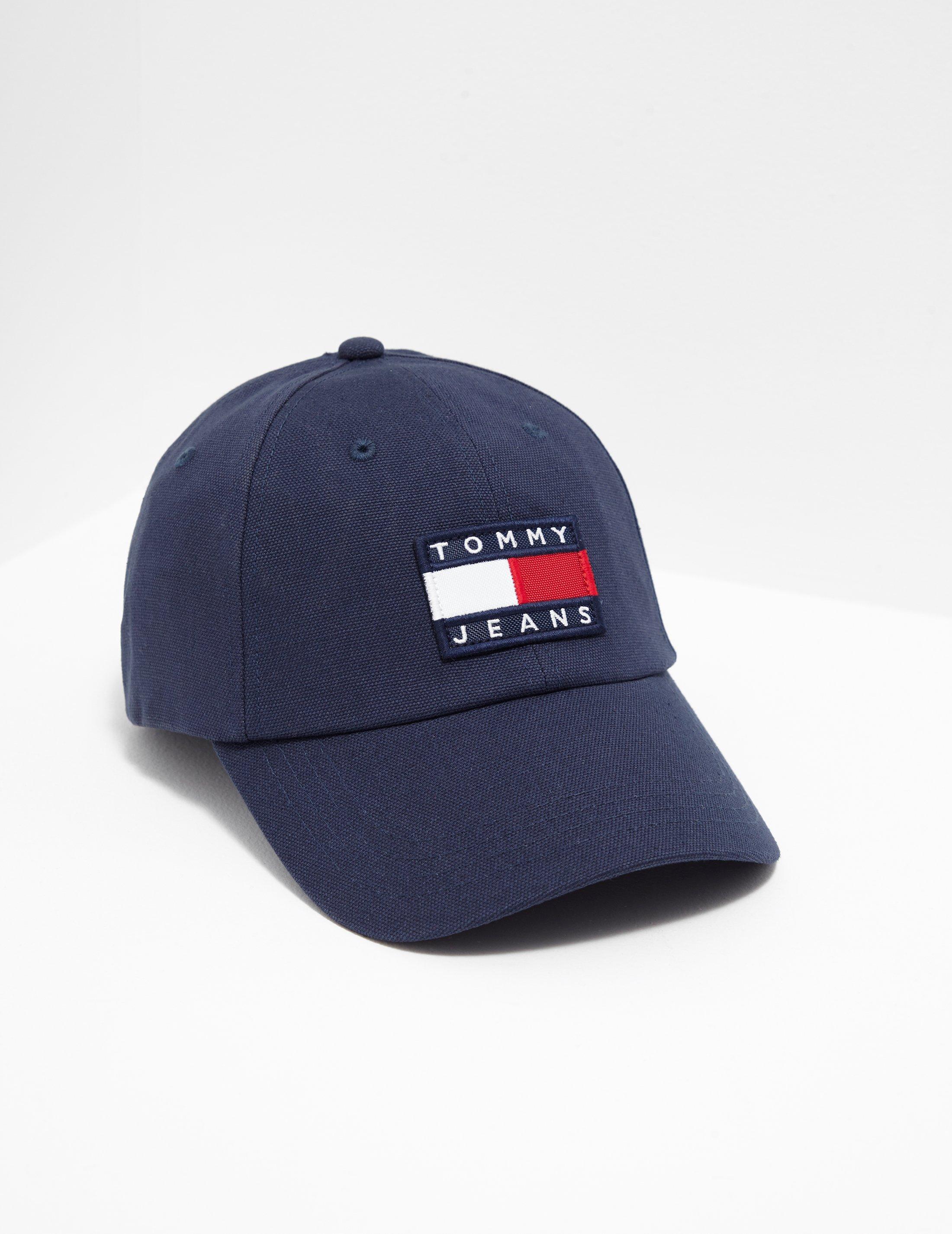 tommy hilfiger cap navy blue