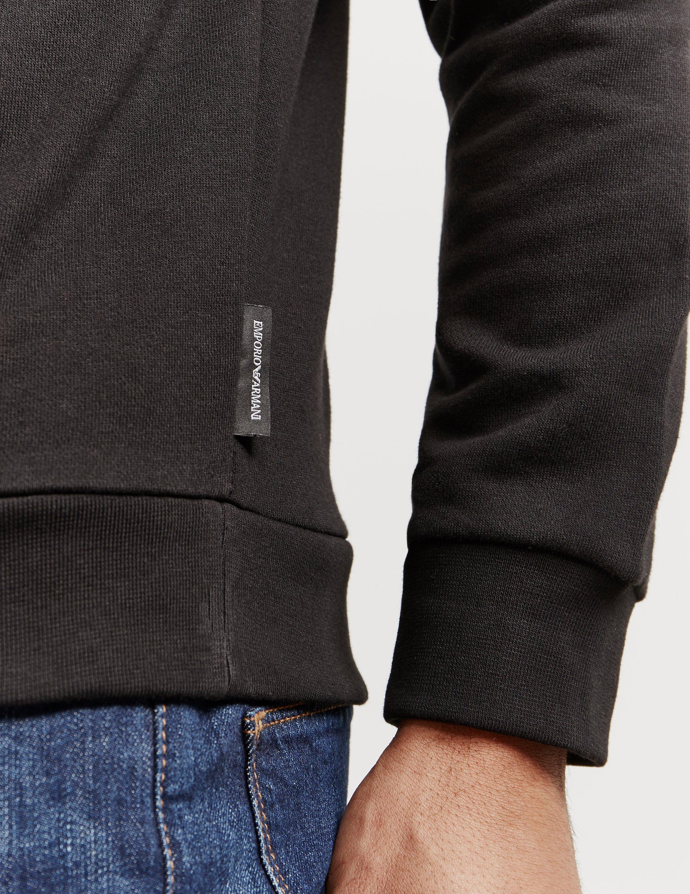 emporio armani block colour sweatshirt