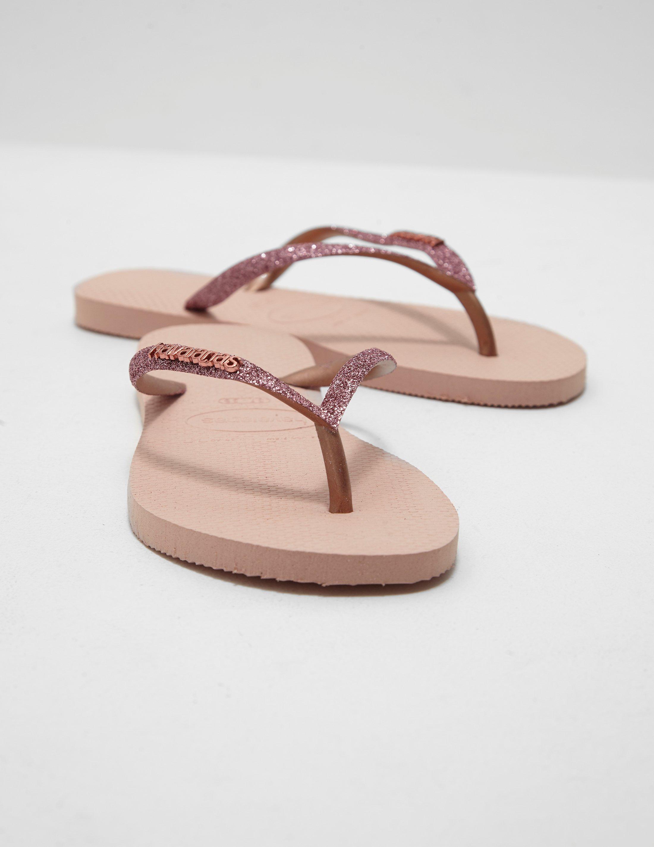 havaianas glitter strap