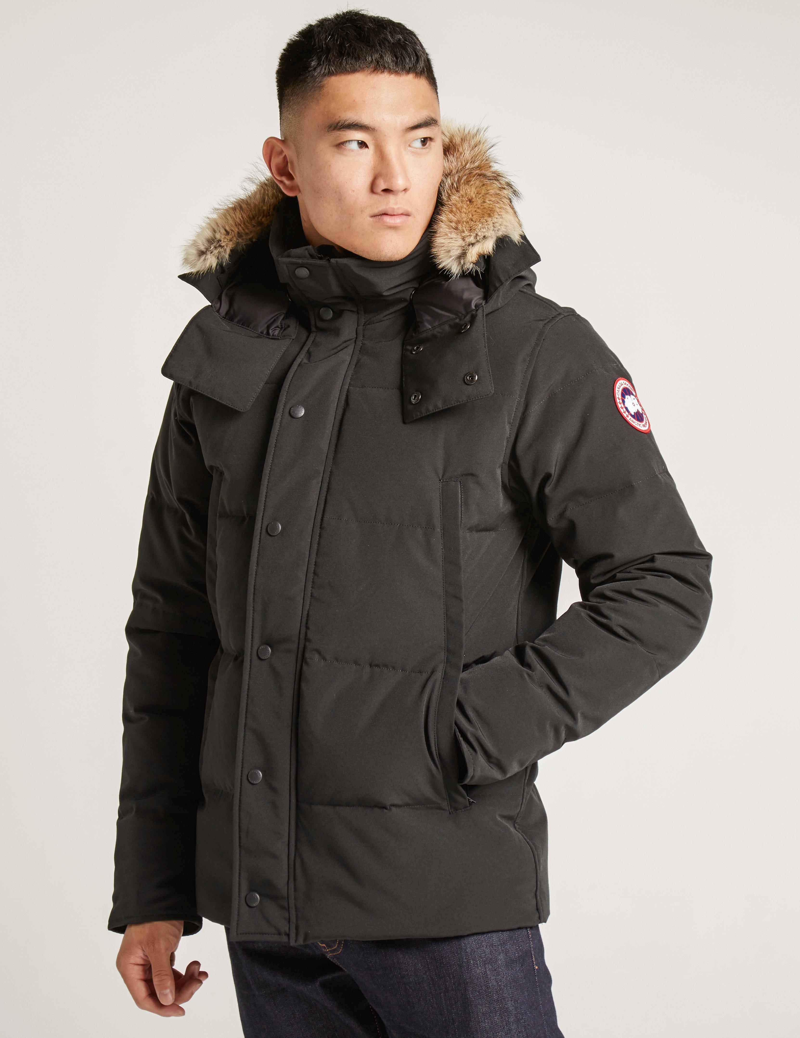 Canada Goose Goose Wyndham Parka In Black For Men Lyst