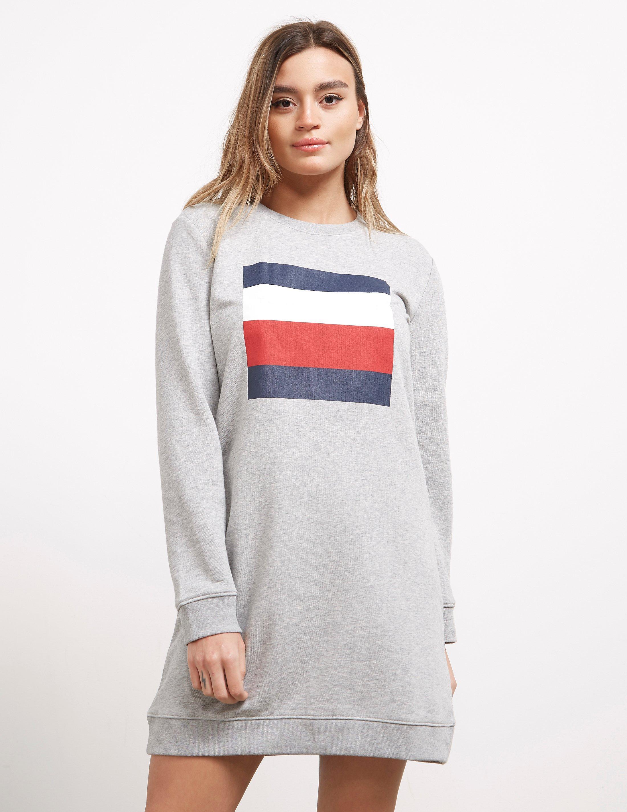 tommy hilfiger dress grey