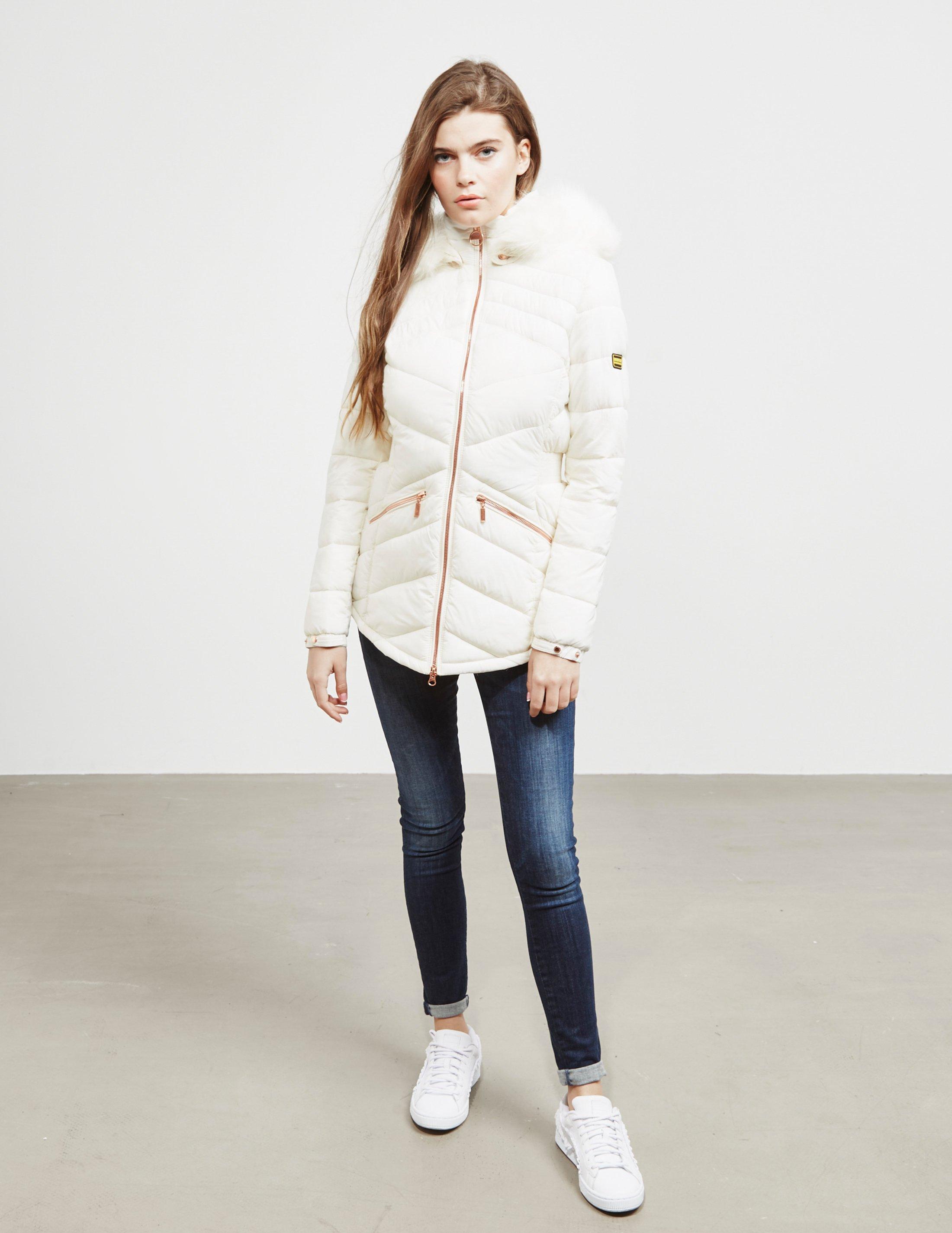 barbour superstock quilted jacket