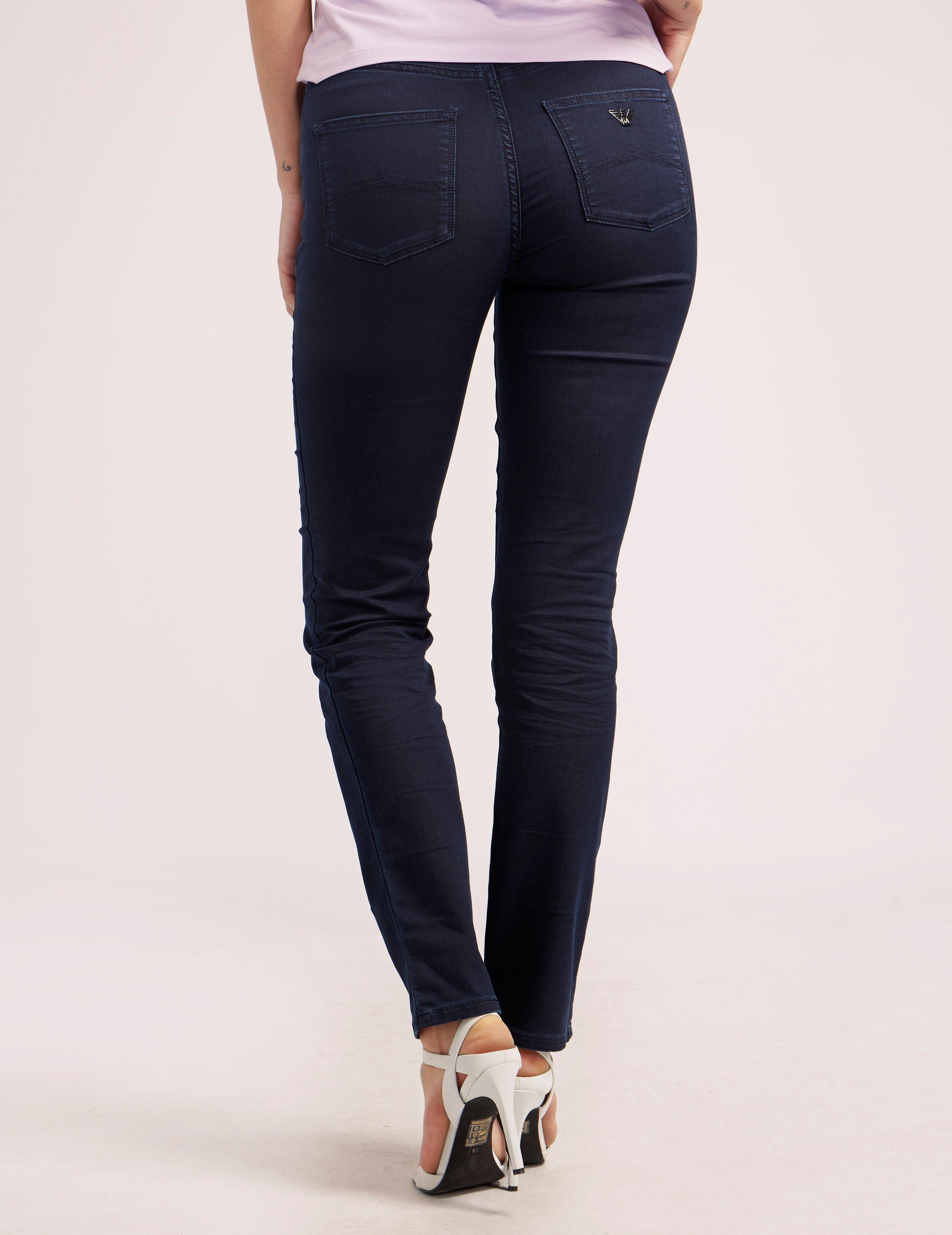 armani jeans j18 high waist slim jean