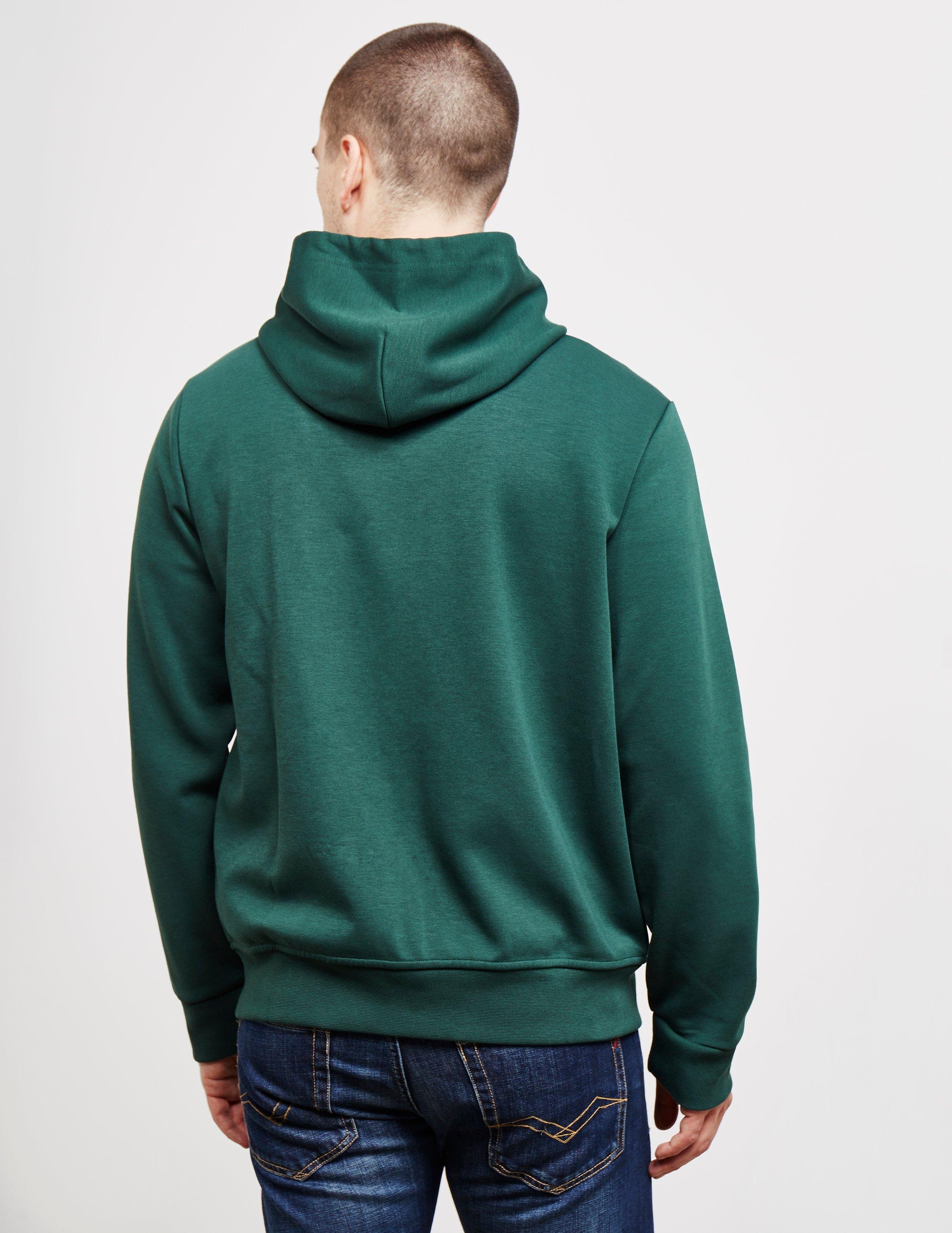 polo ralph lauren technical full zip logo hoodie