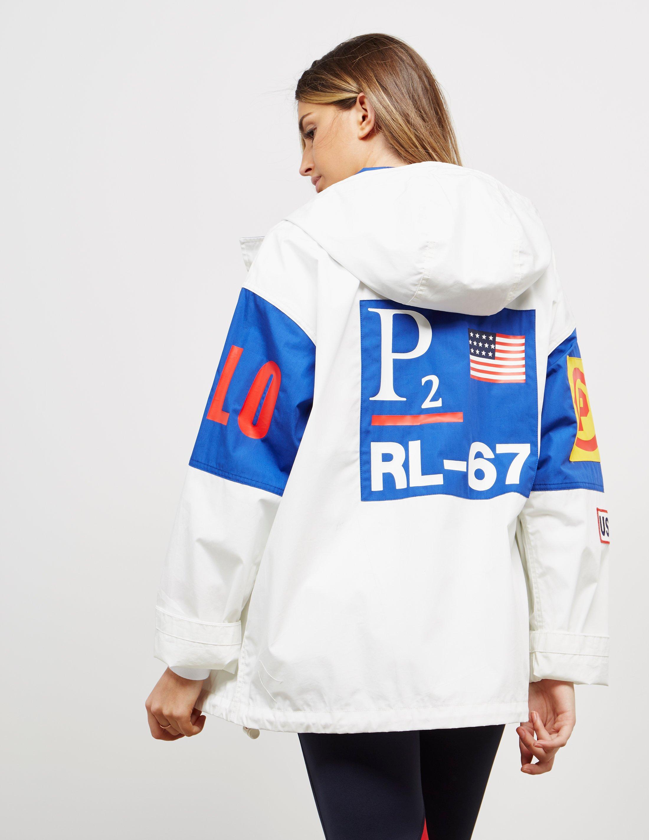 Polo Ralph Lauren Womens Cp-93 Windbreaker Jacket White | Lyst