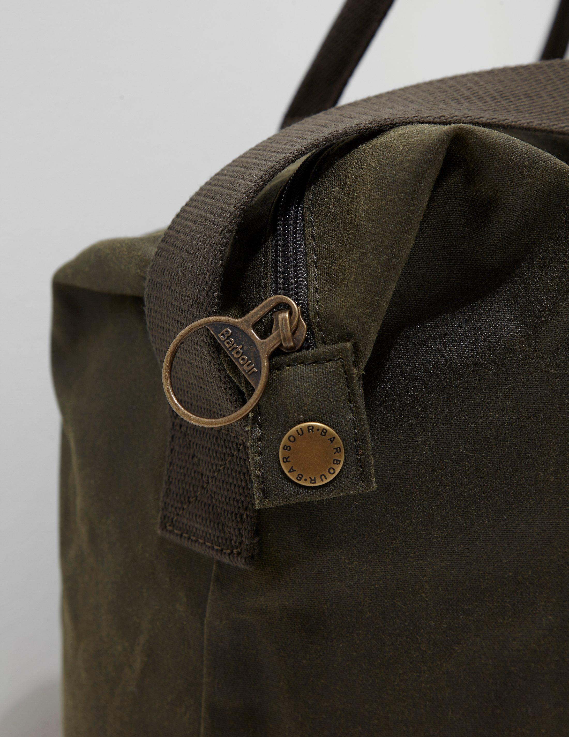 Barbour Cotton Mens Archive Holdall Green for Men | Lyst