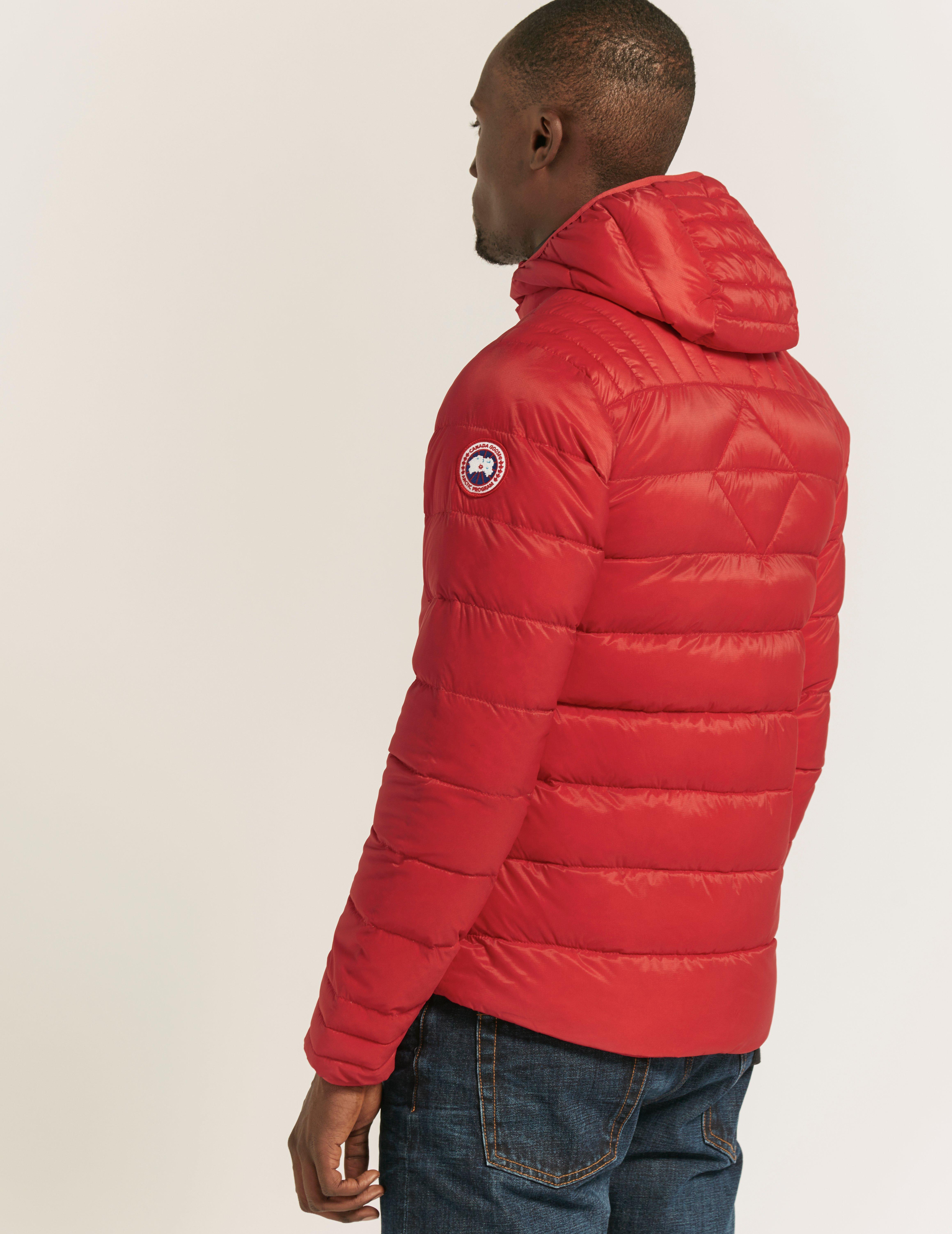 canada goose brookvale hooded down jacket - men's
