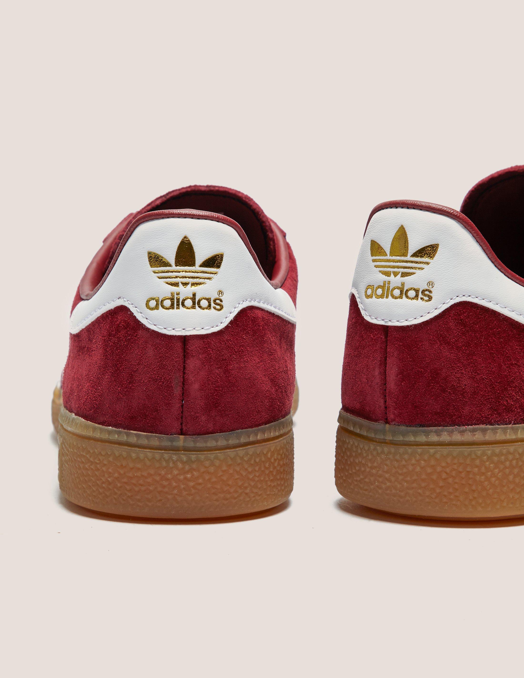adidas munchen burgundy