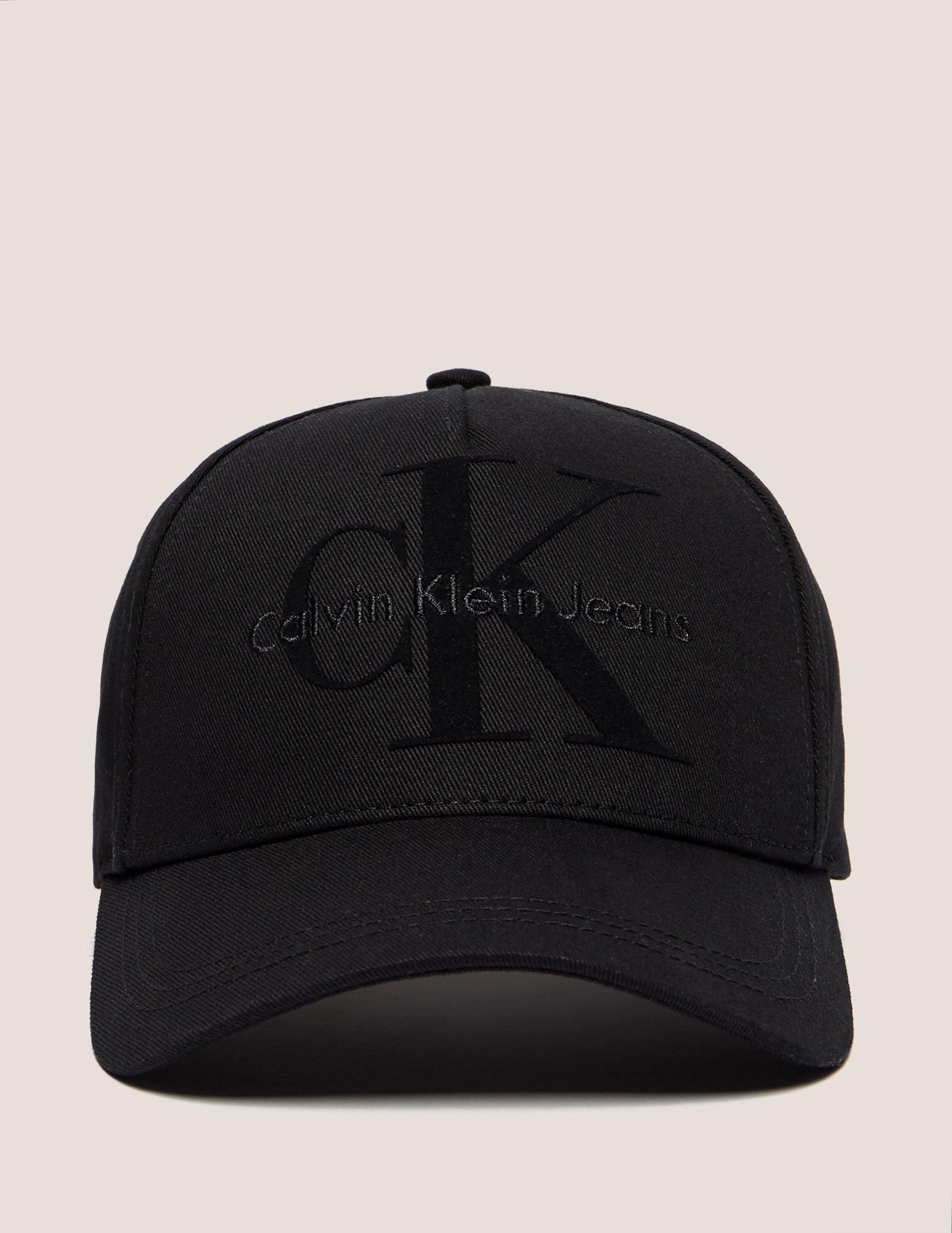 Calvin Klein Rubber Mens Re-issue Baseball Cap Black, Black for Men - Lyst