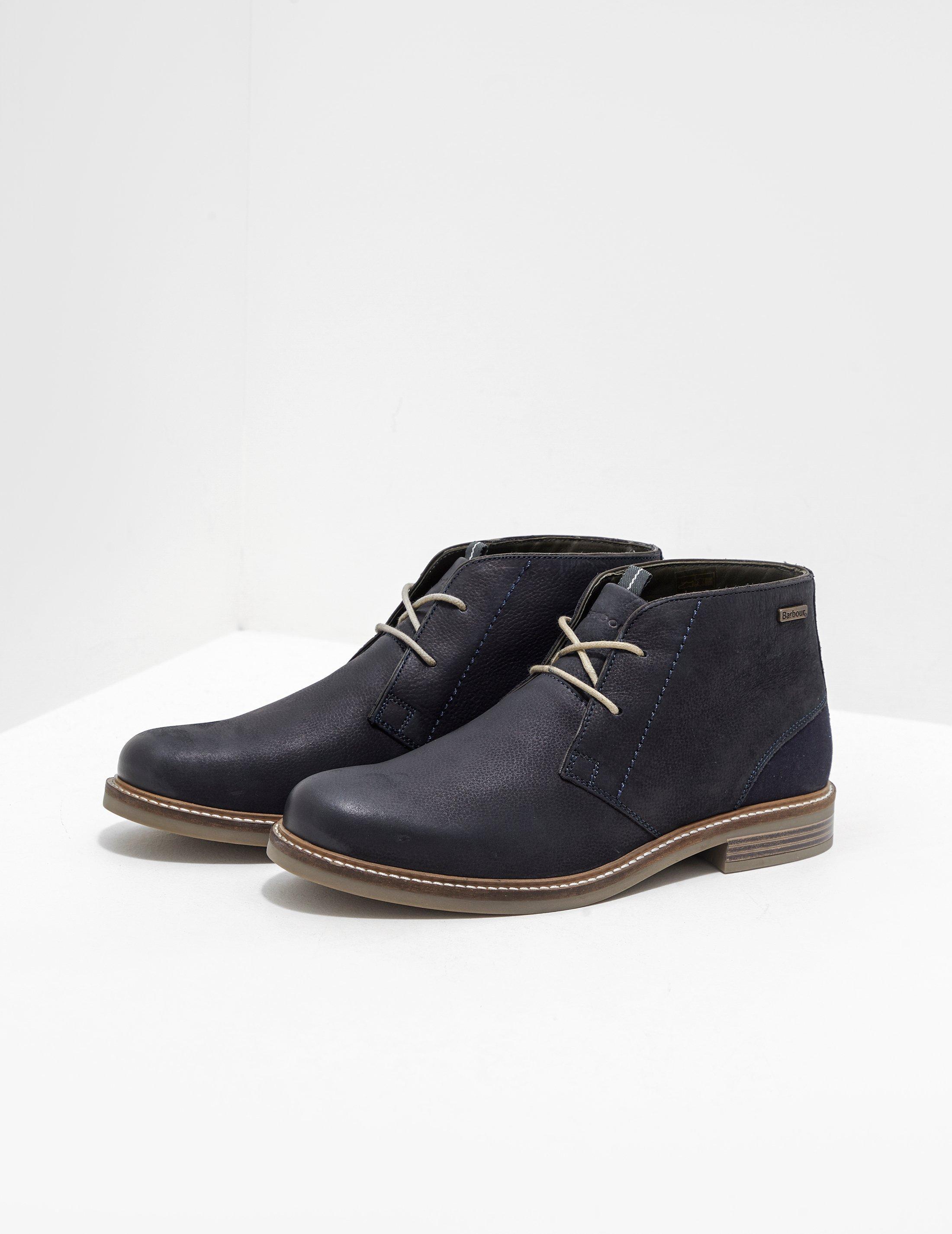Barbour Cotton Readhead Boot Navy Blue for Men - Lyst