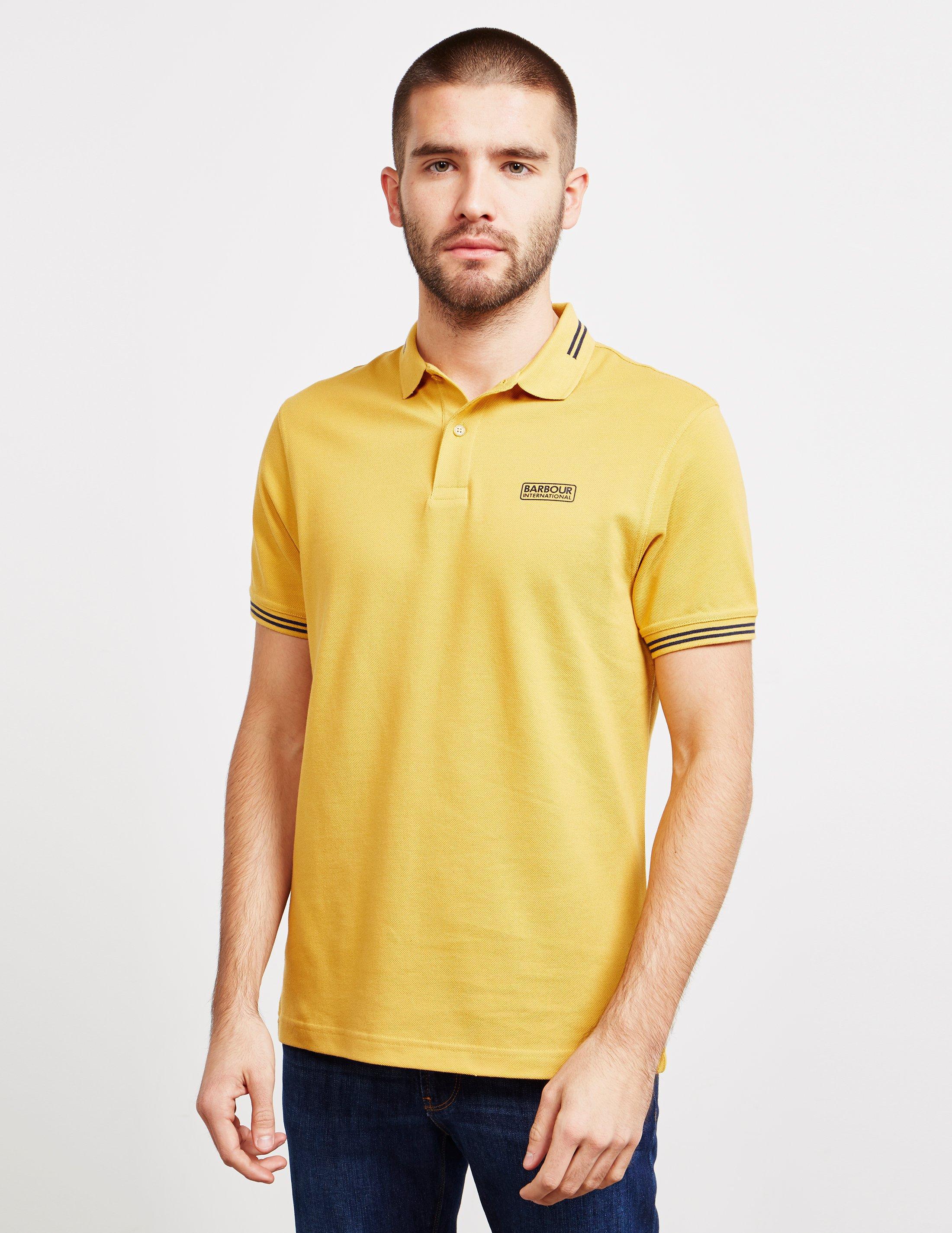 barbour t shirt mens gold