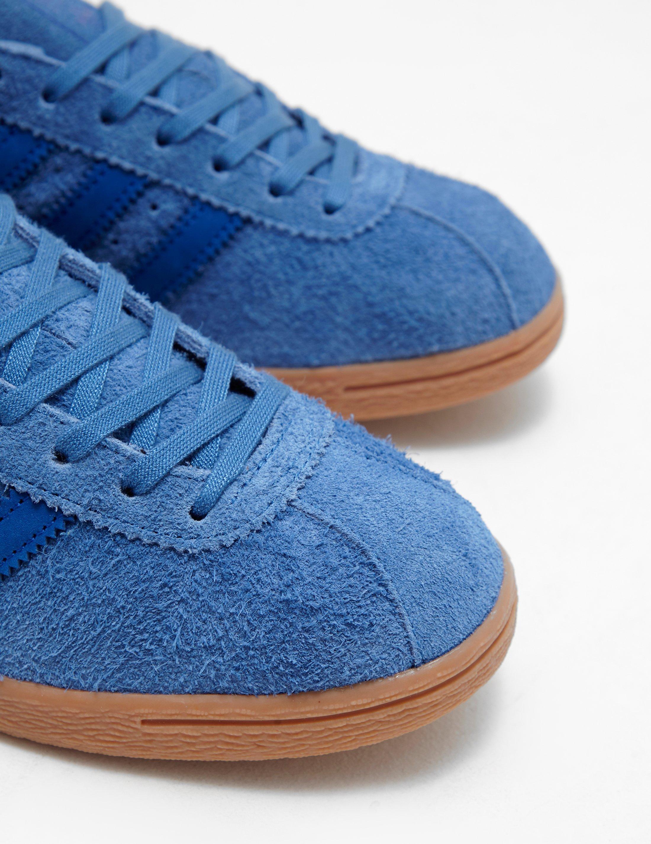 adidas tobacco blue suede