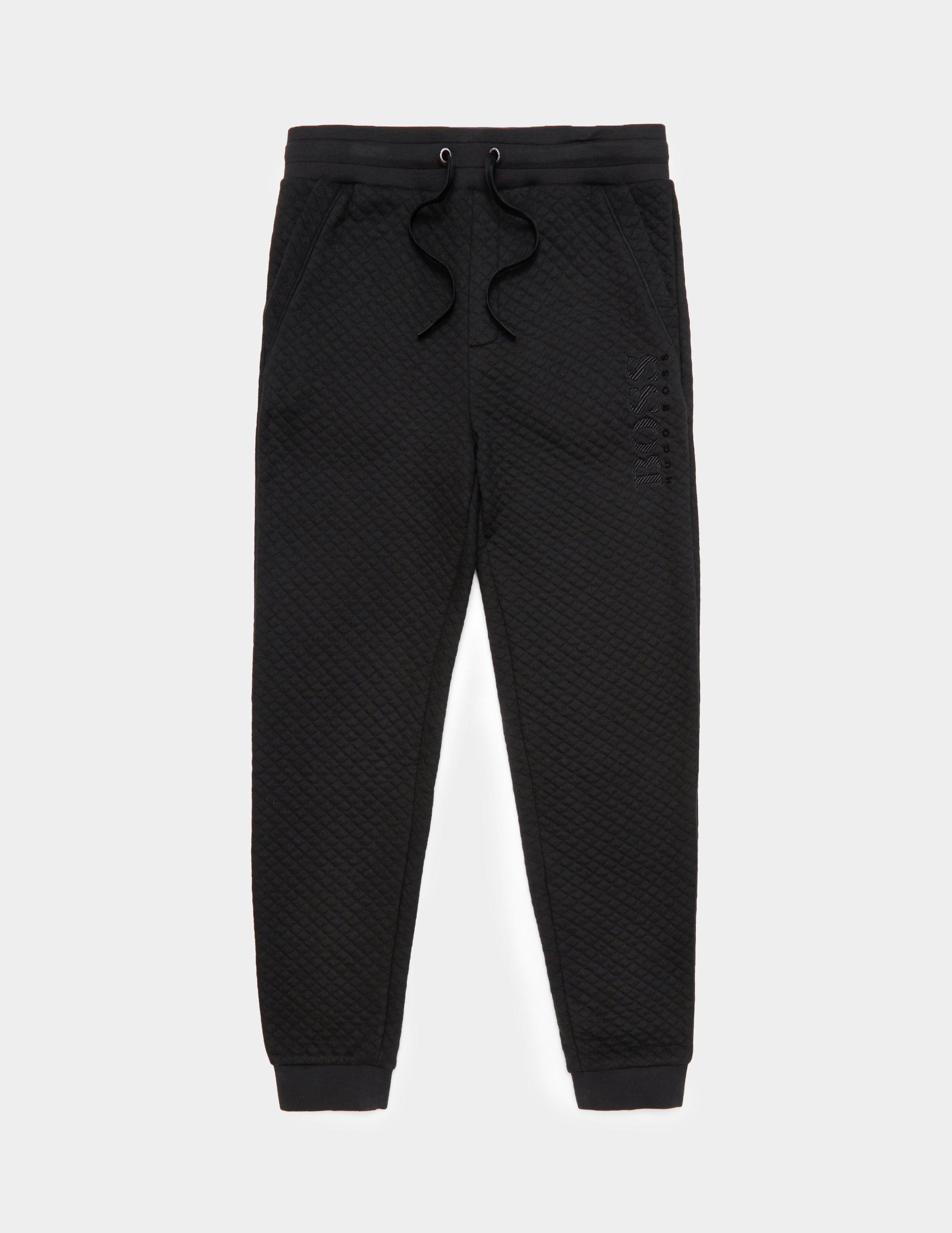 boss quilted track pants