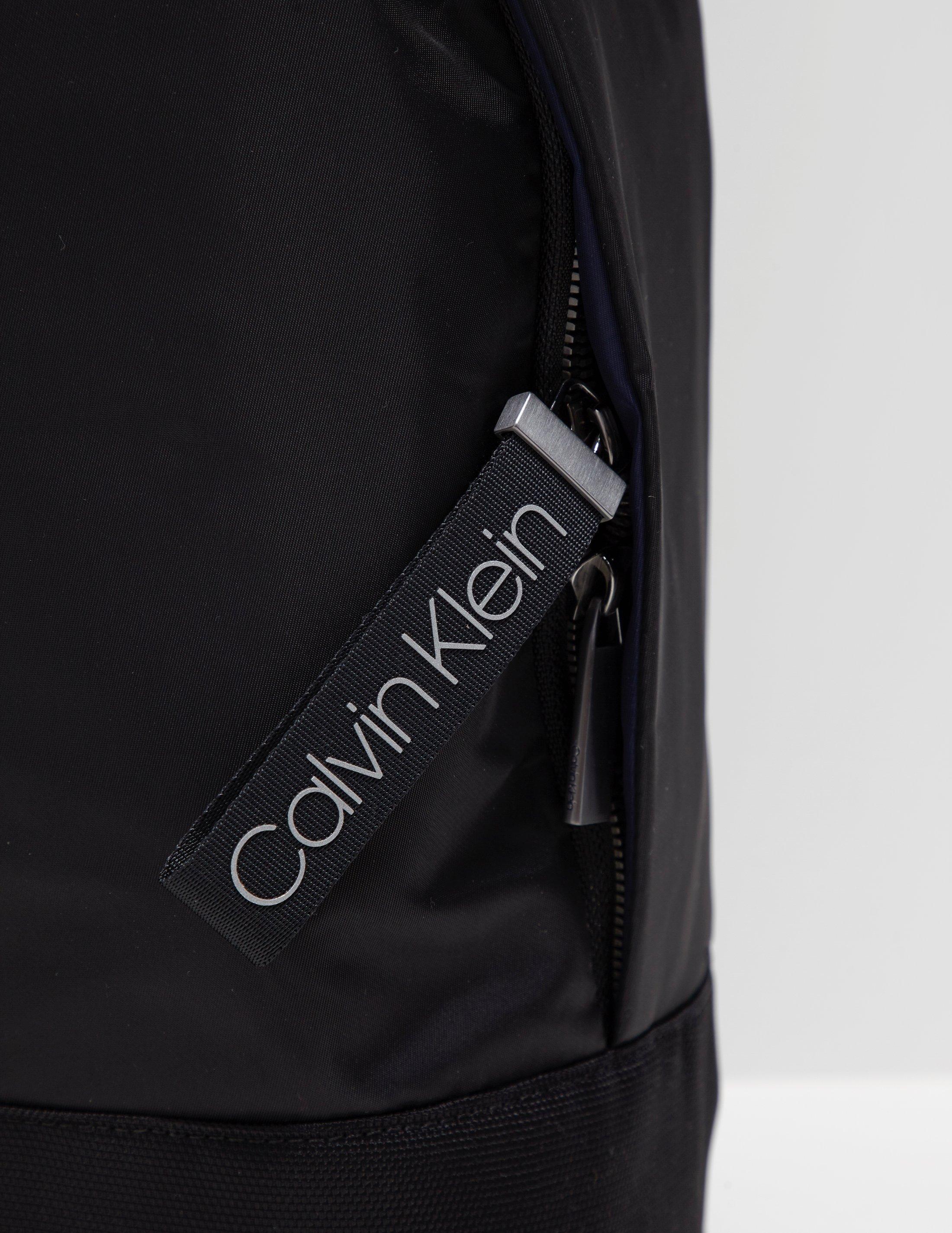 calvin klein shadow round backpack
