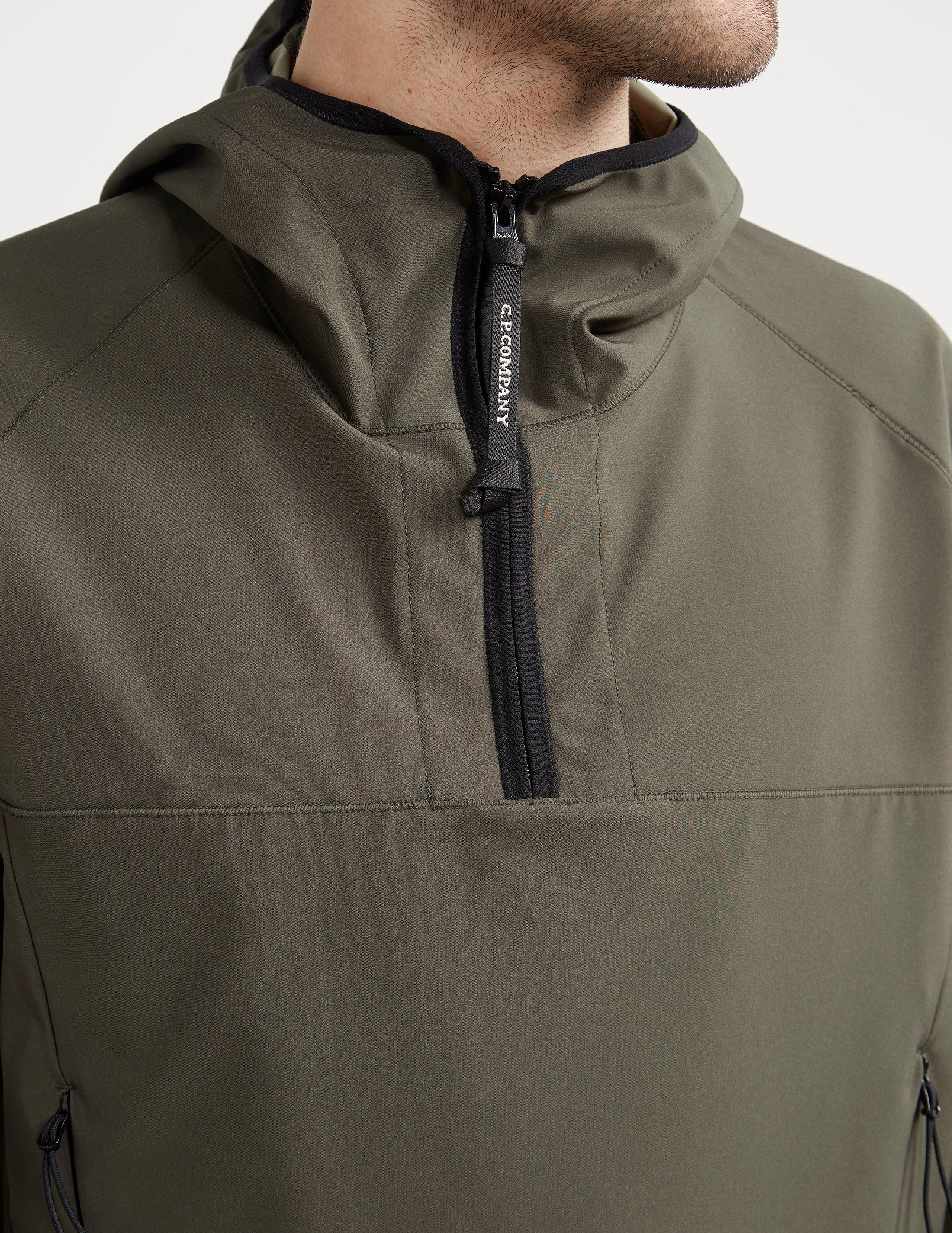 cp company soft shell jacket green