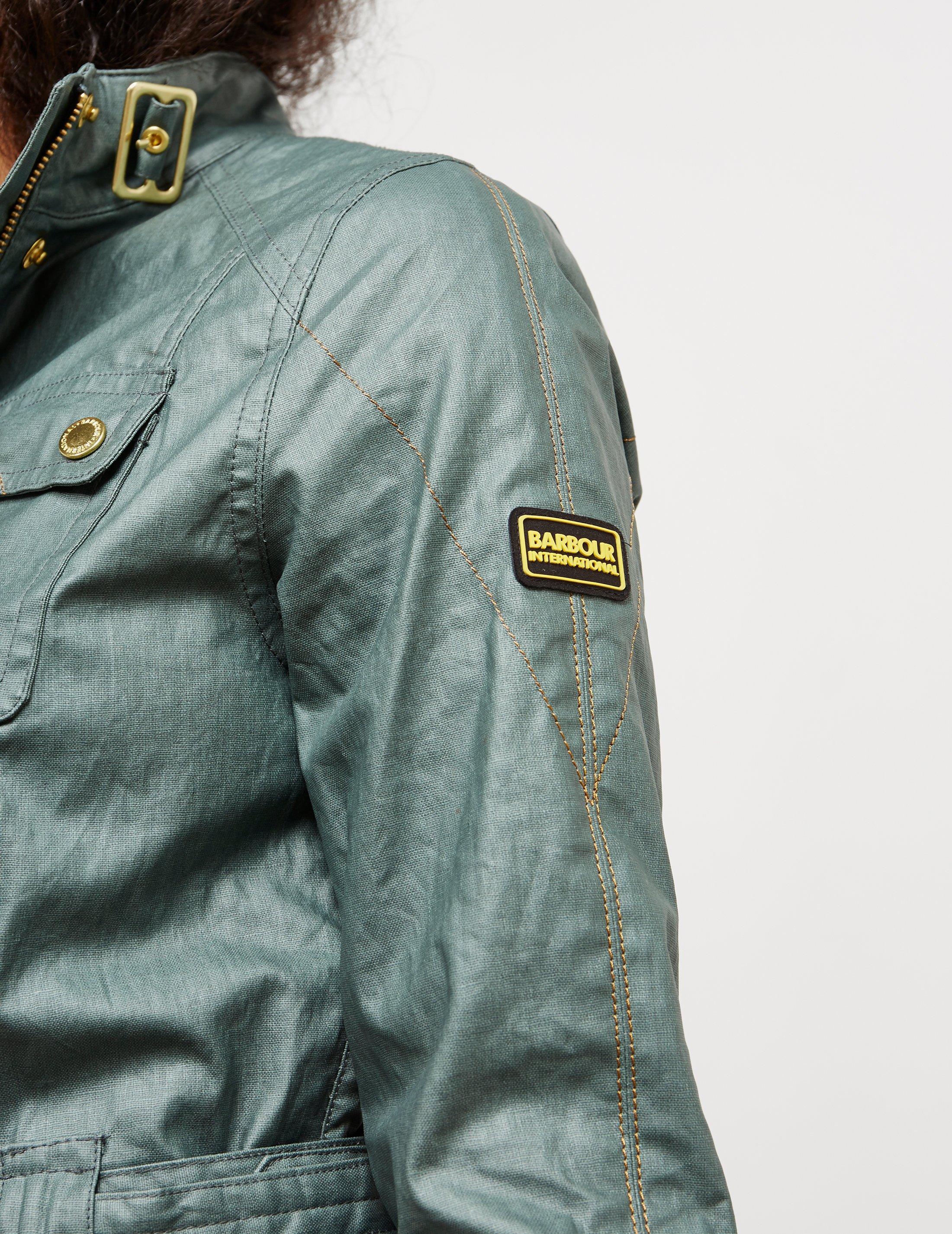 barbour bearings belted jacket