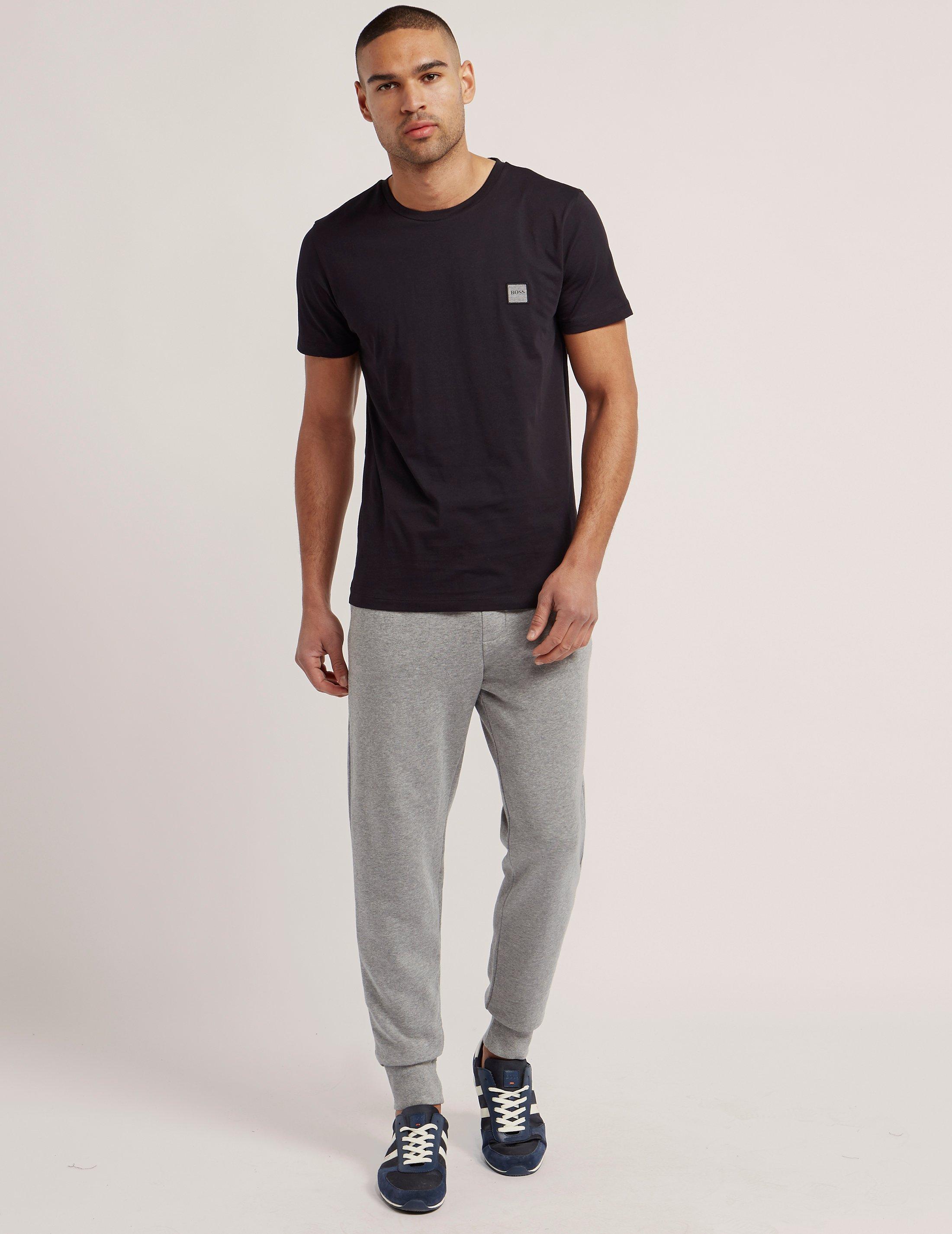 hugo boss tracksuit grey and orange