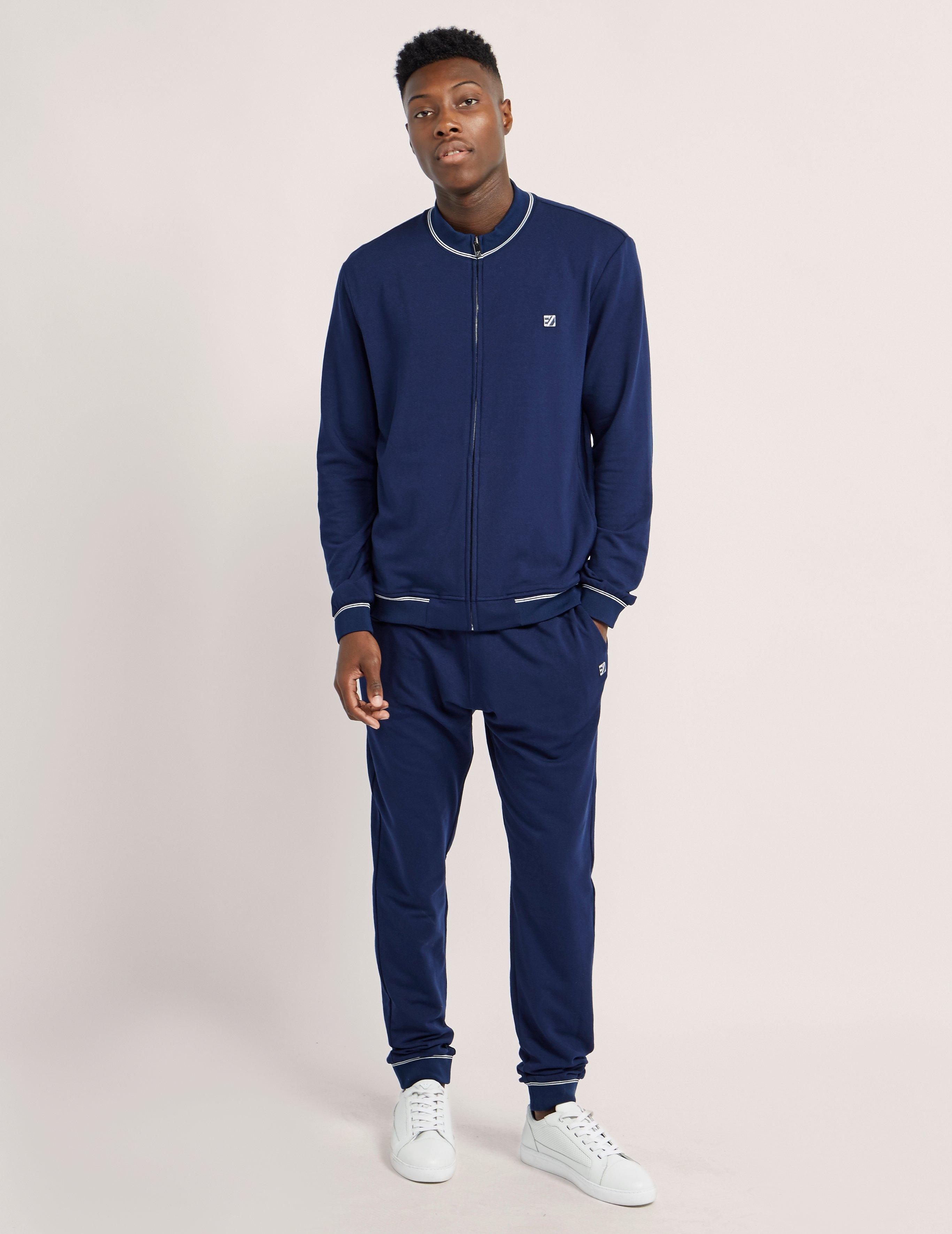 Z Zegna Track Suit Navy Blue for Men Lyst