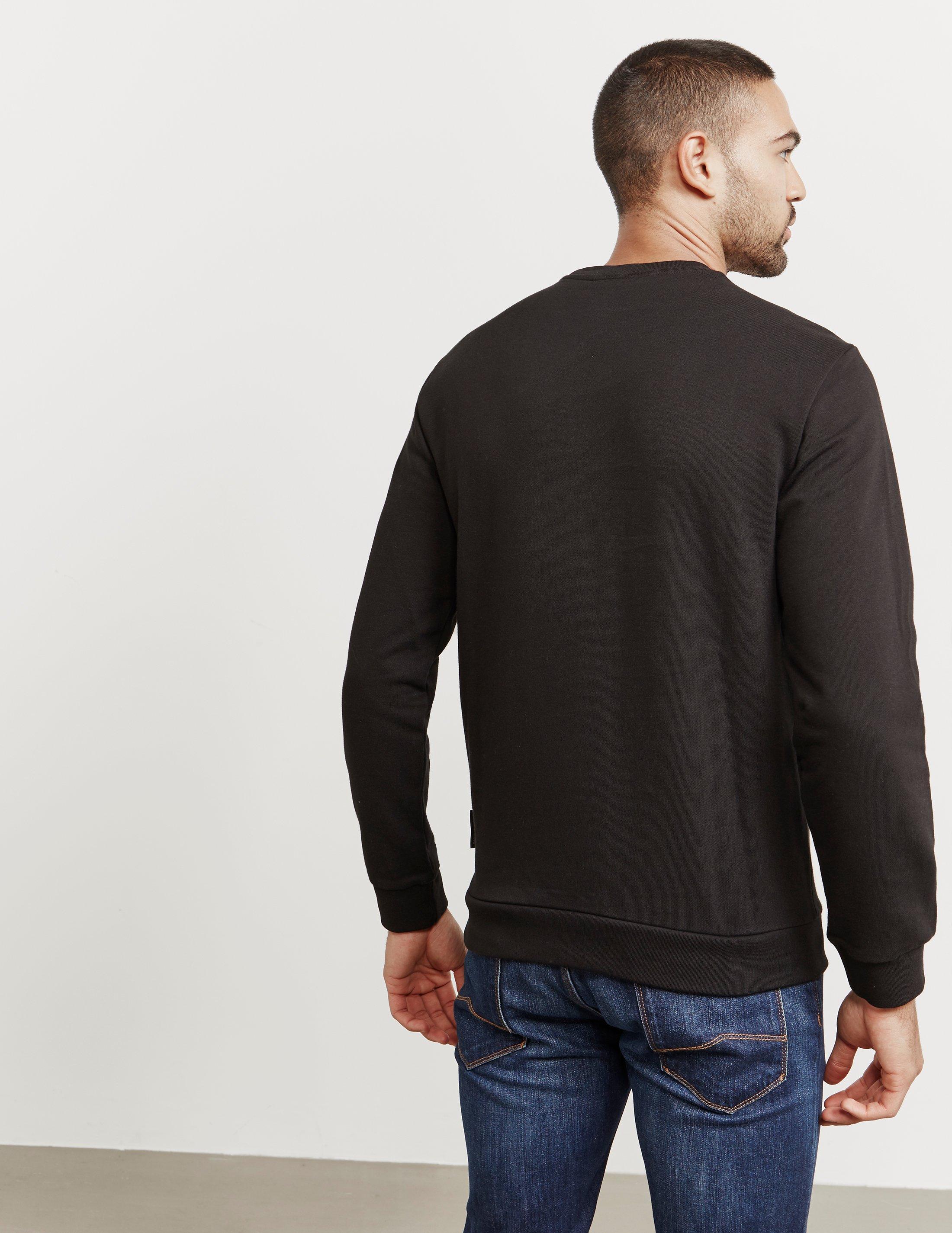 emporio armani block colour sweatshirt