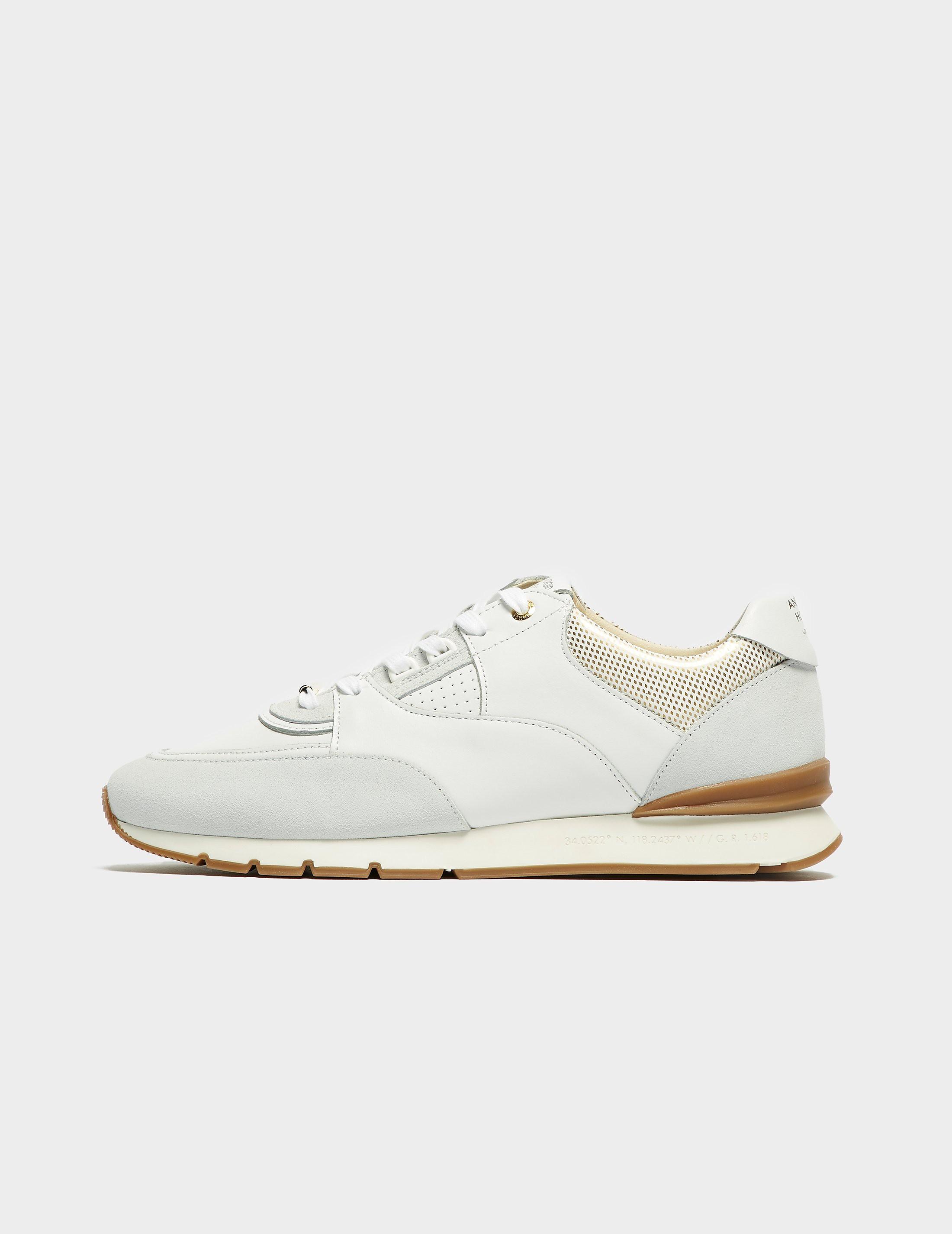 android homme belter metallic trainers