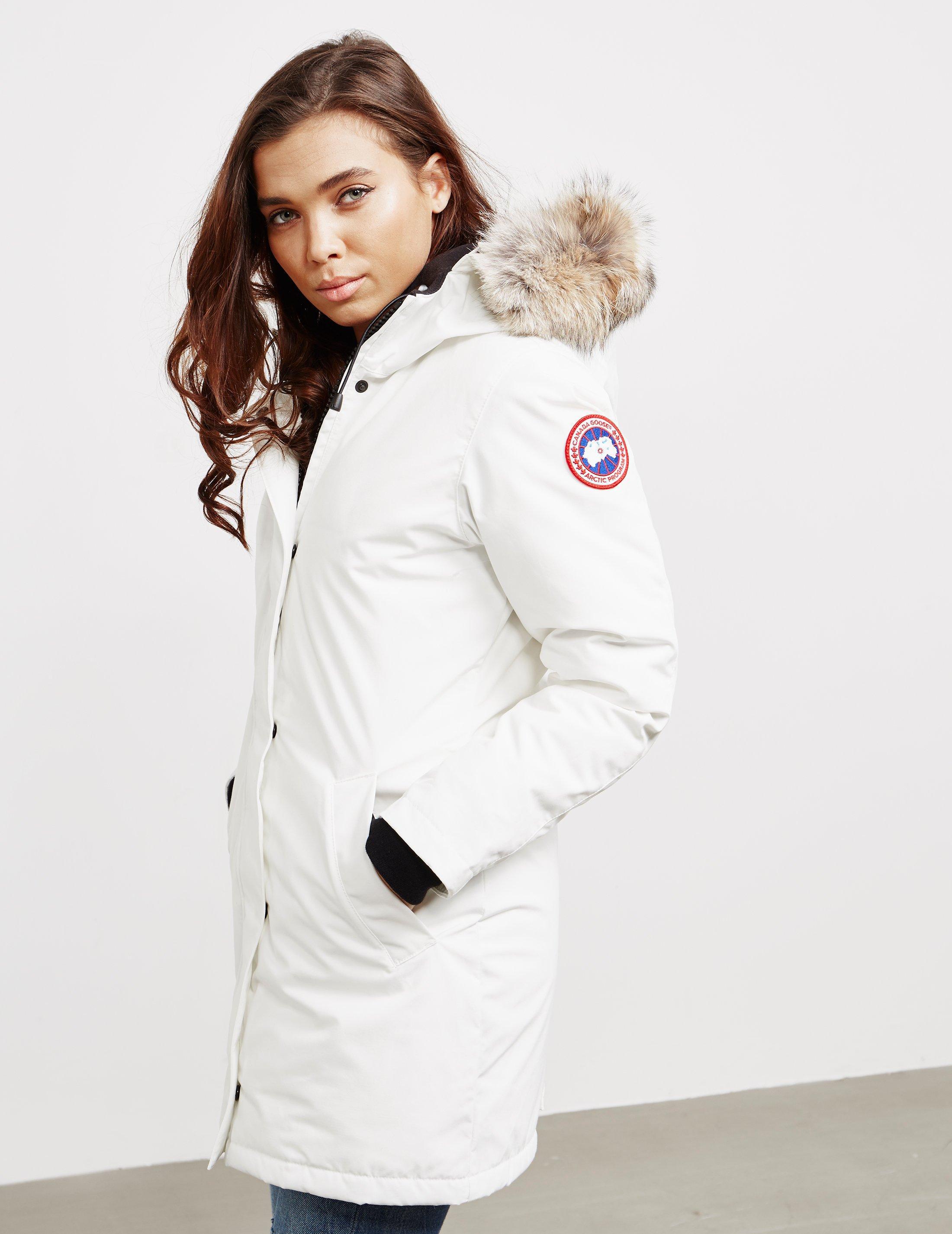 canada goose faux fur jacket womens