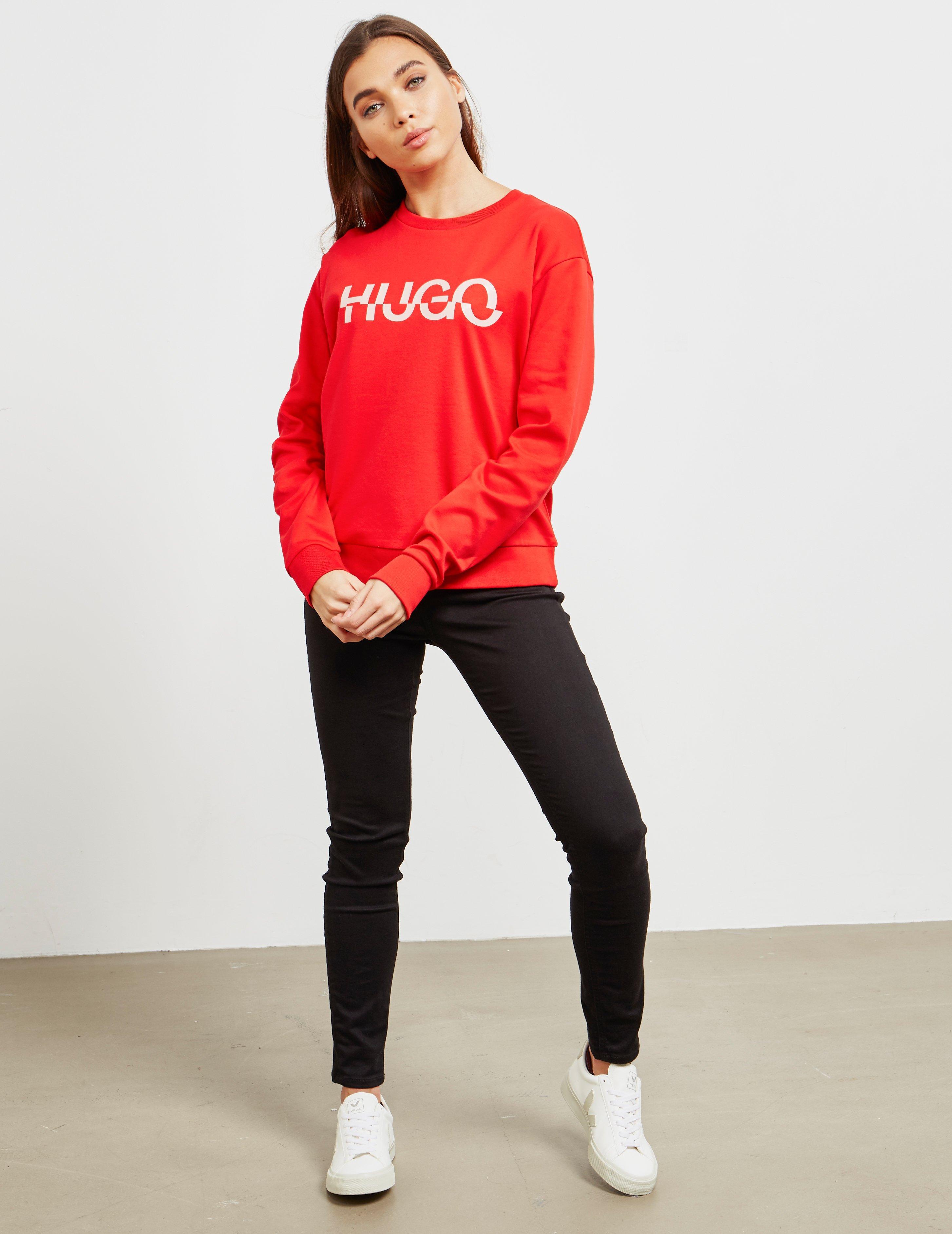 hugo sweatshirt women's