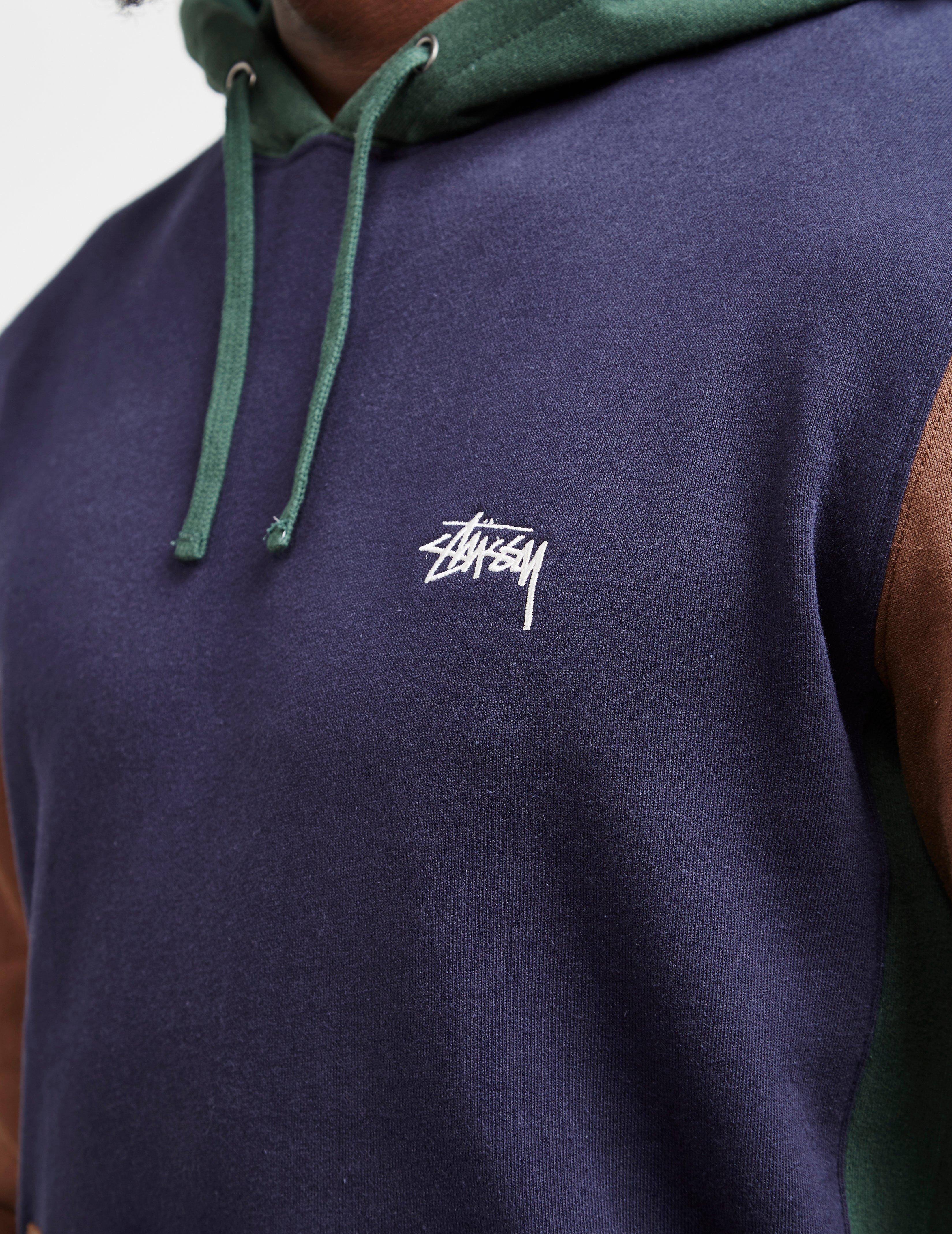 stussy block hoodie
