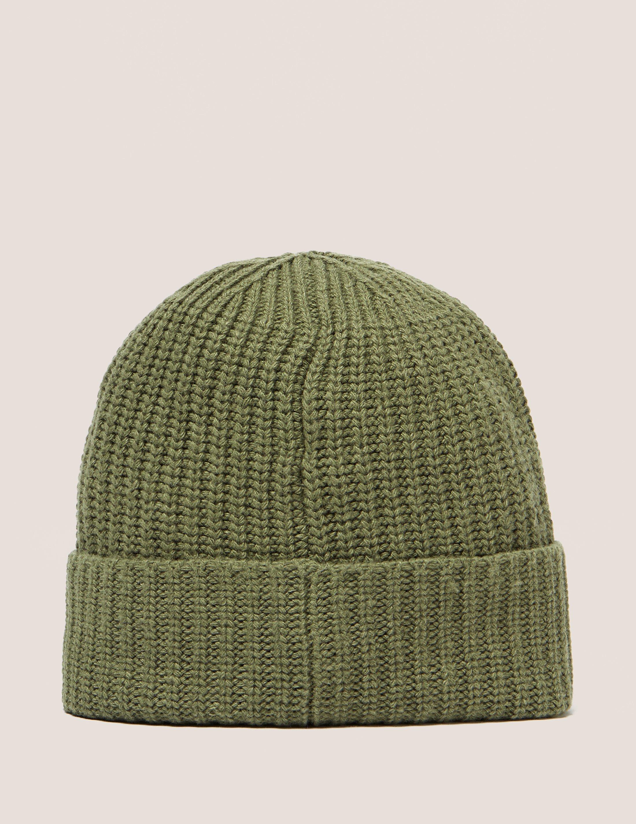 Stone Island Mens Stretch Beanie Olive 