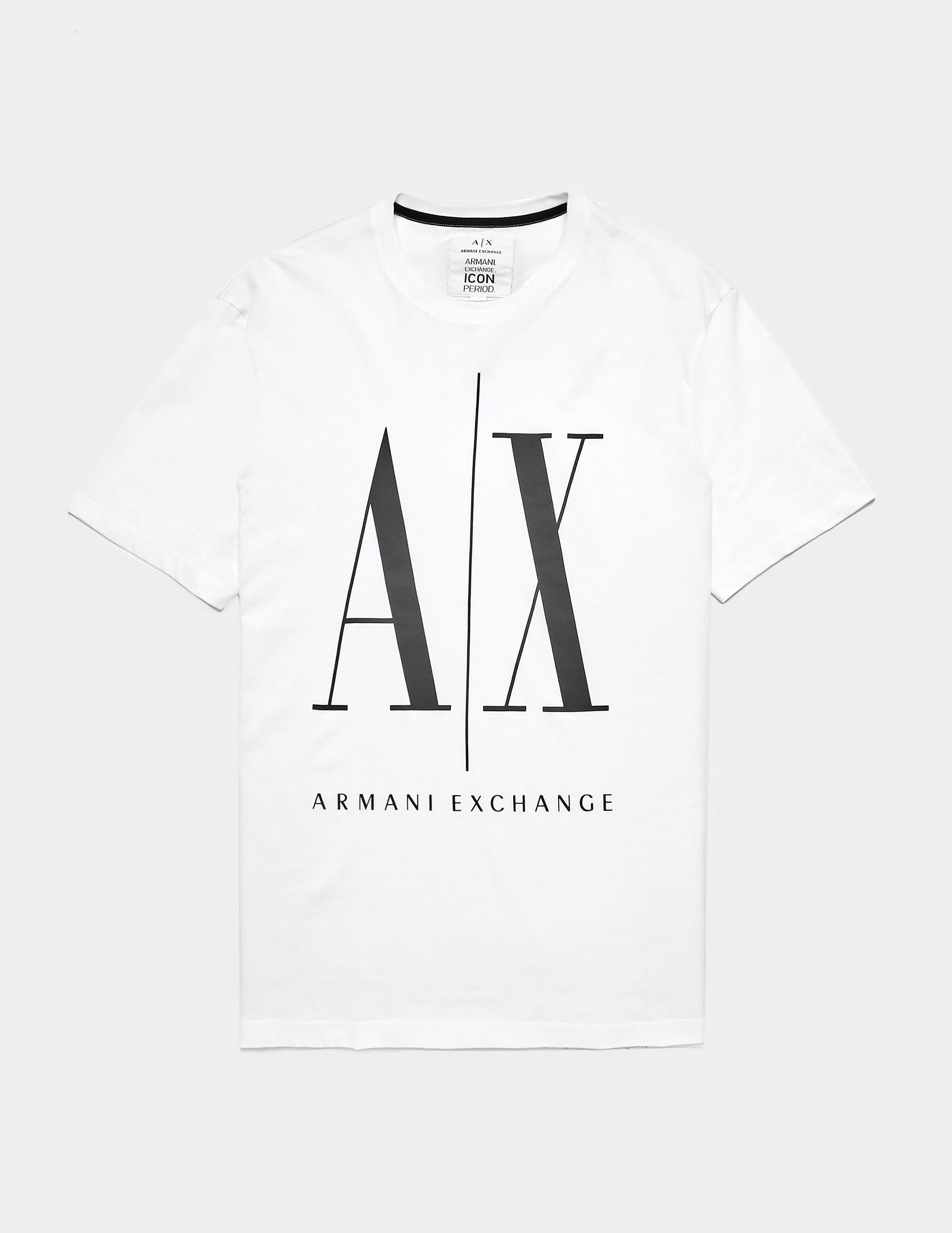 armani exchange white shirt