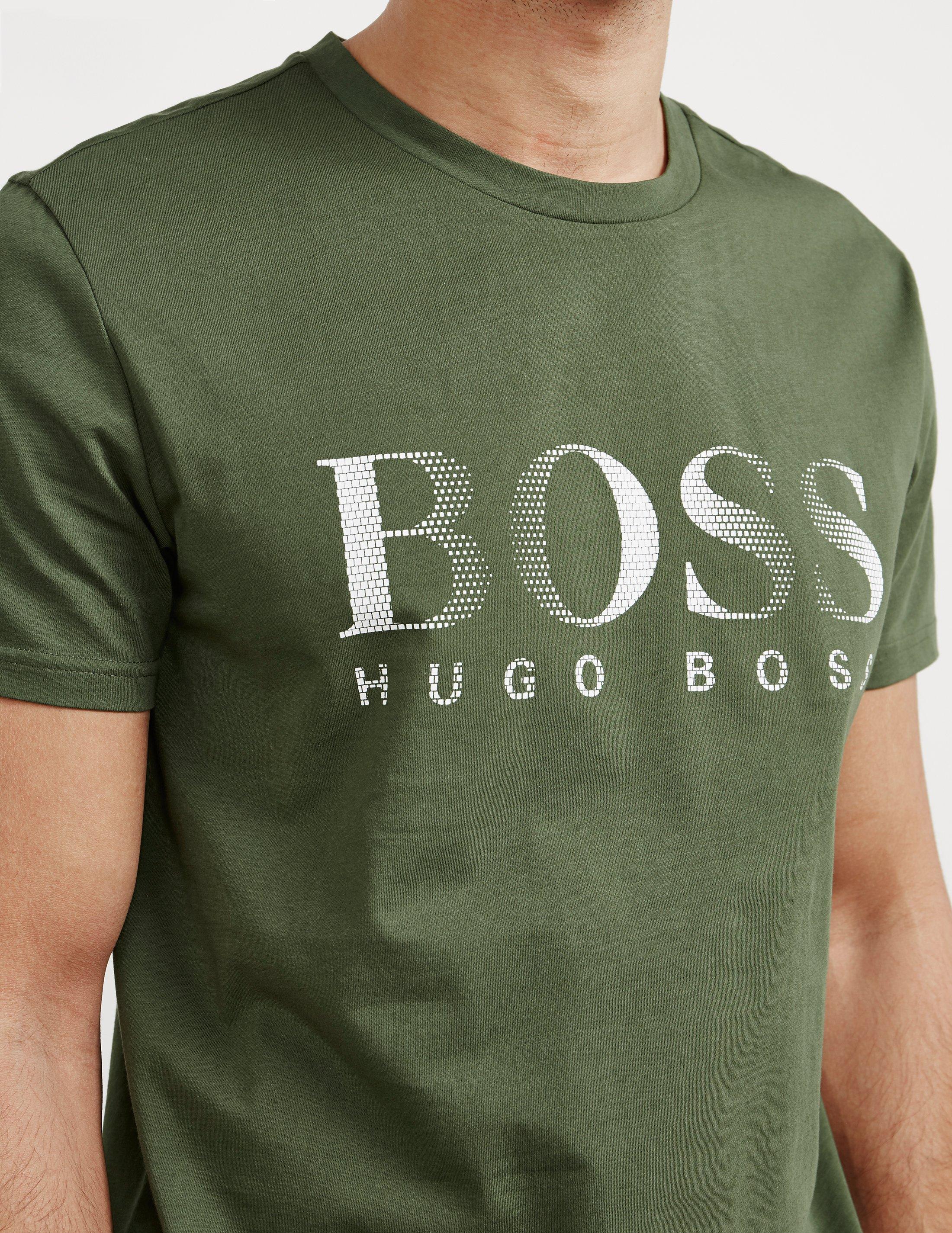 khaki boss t shirt