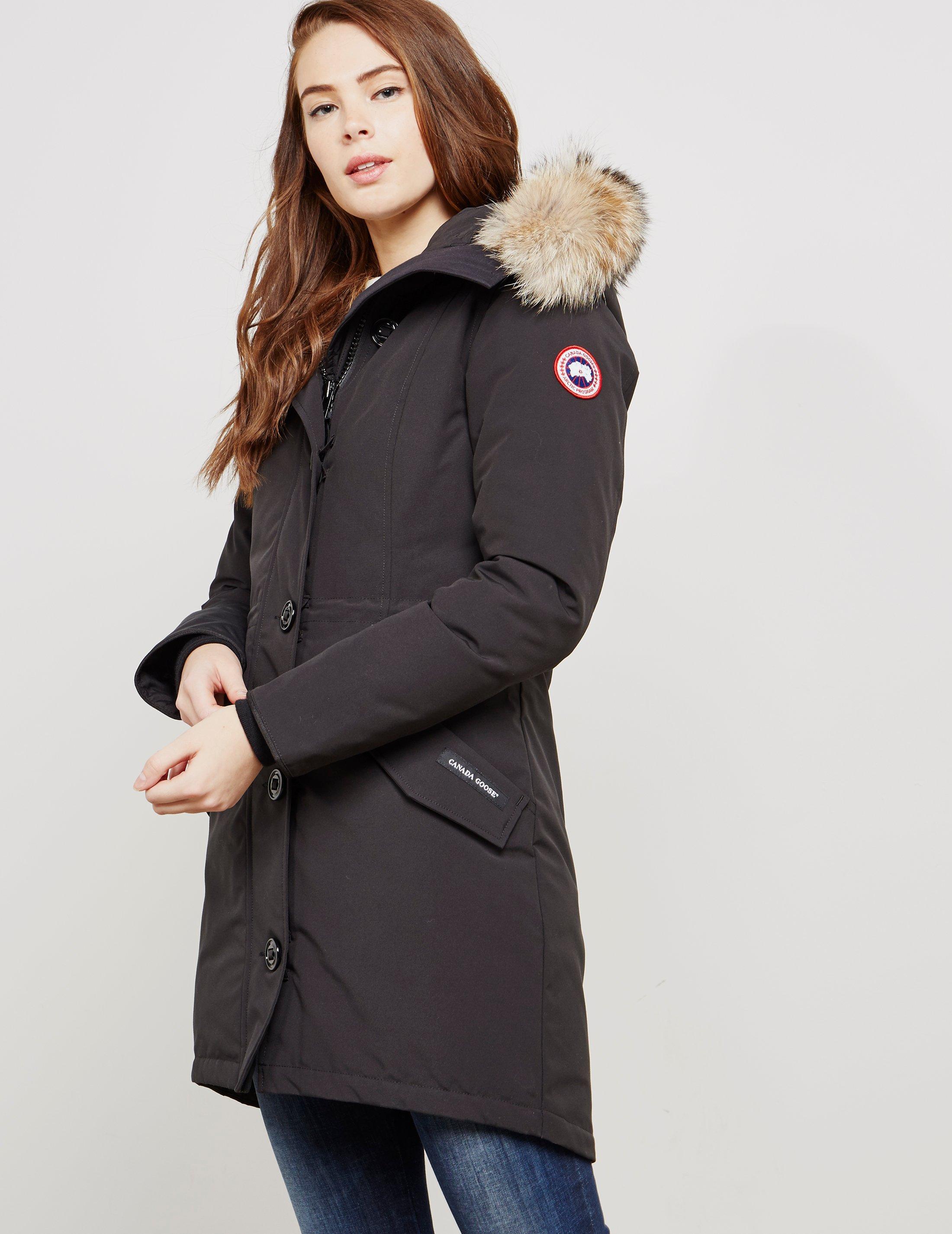 Rose Bild Canada Goose Rossclair Fur Trim Down Parka