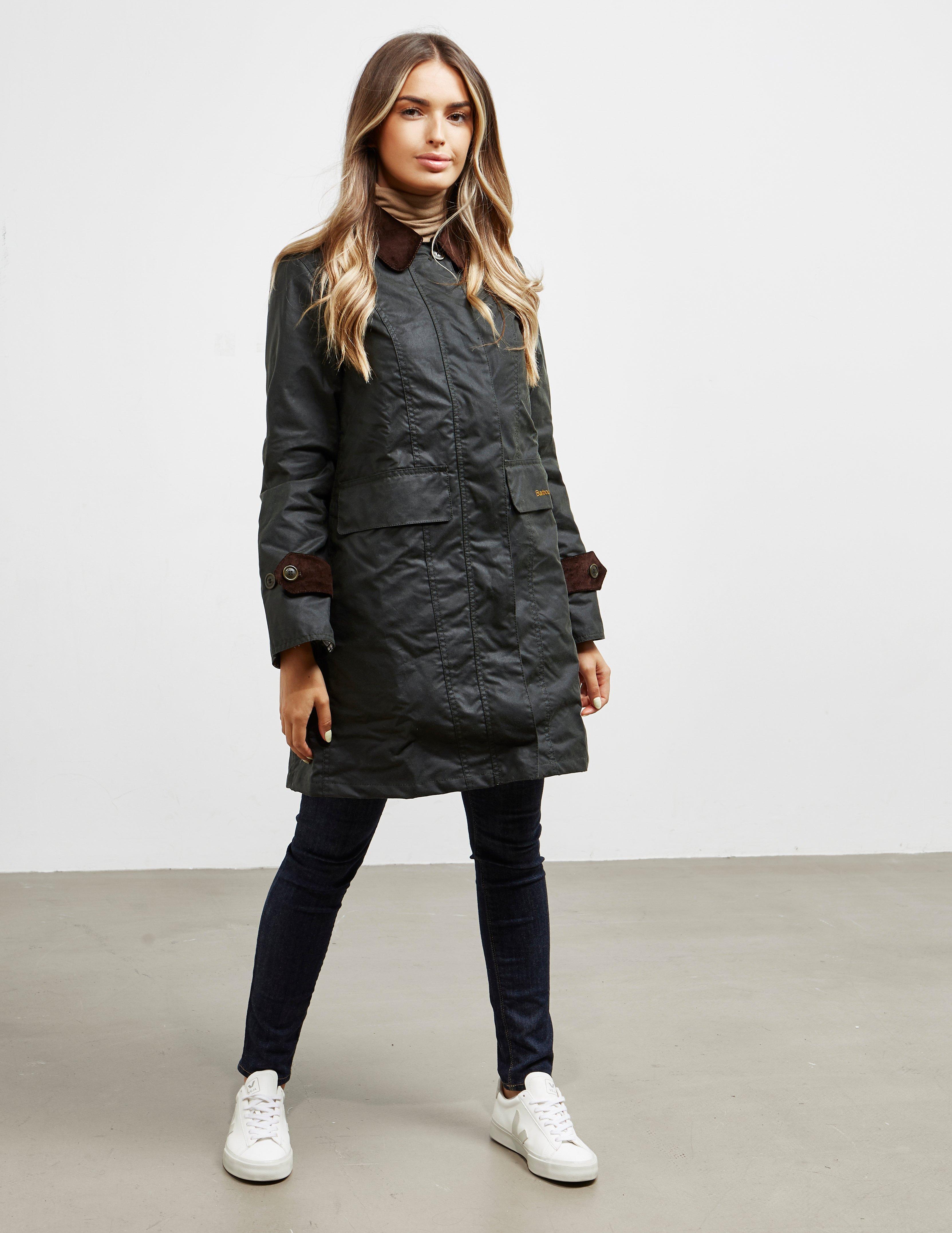 barbour ladies icons haydon wax jacket