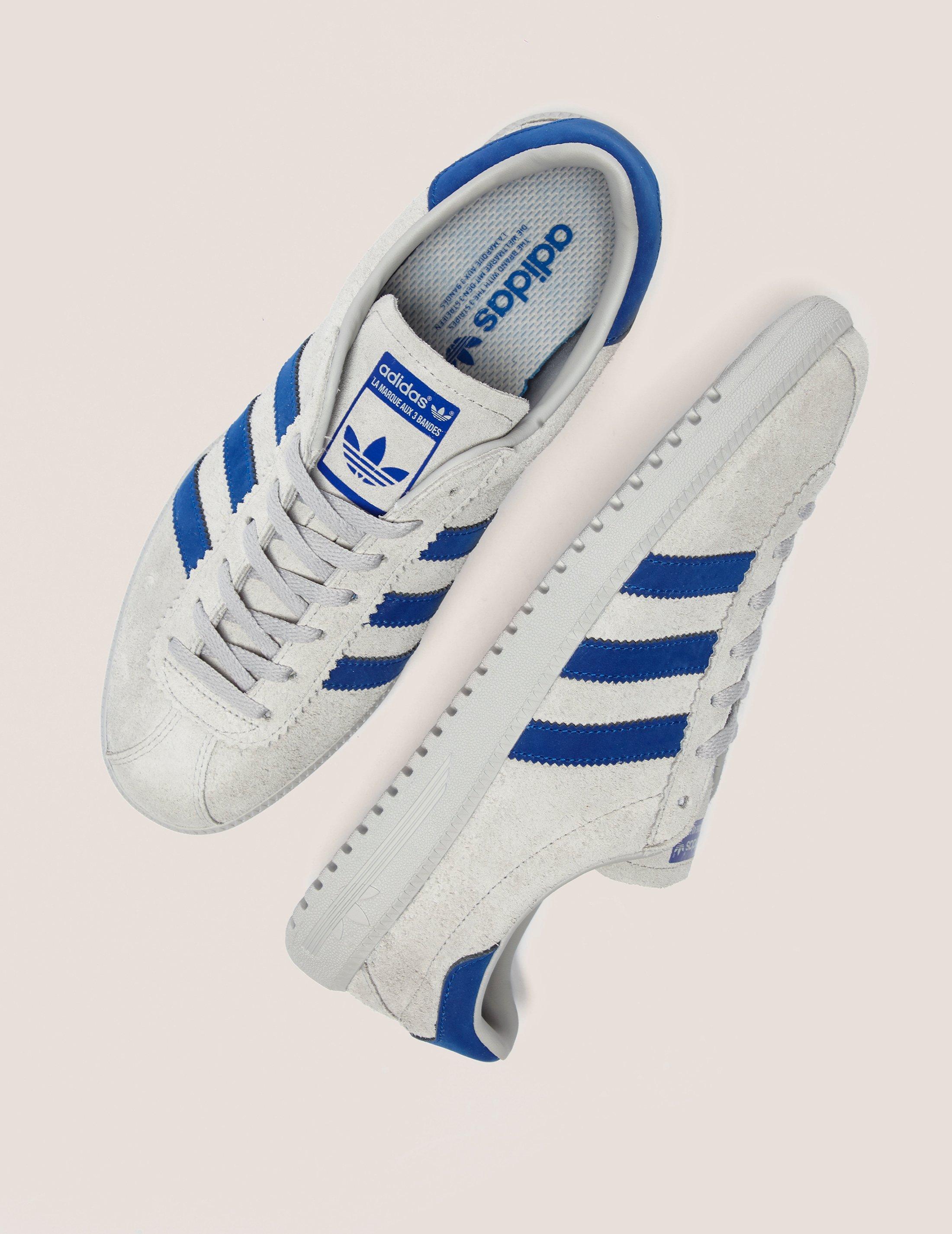 adidas bermuda grey blue