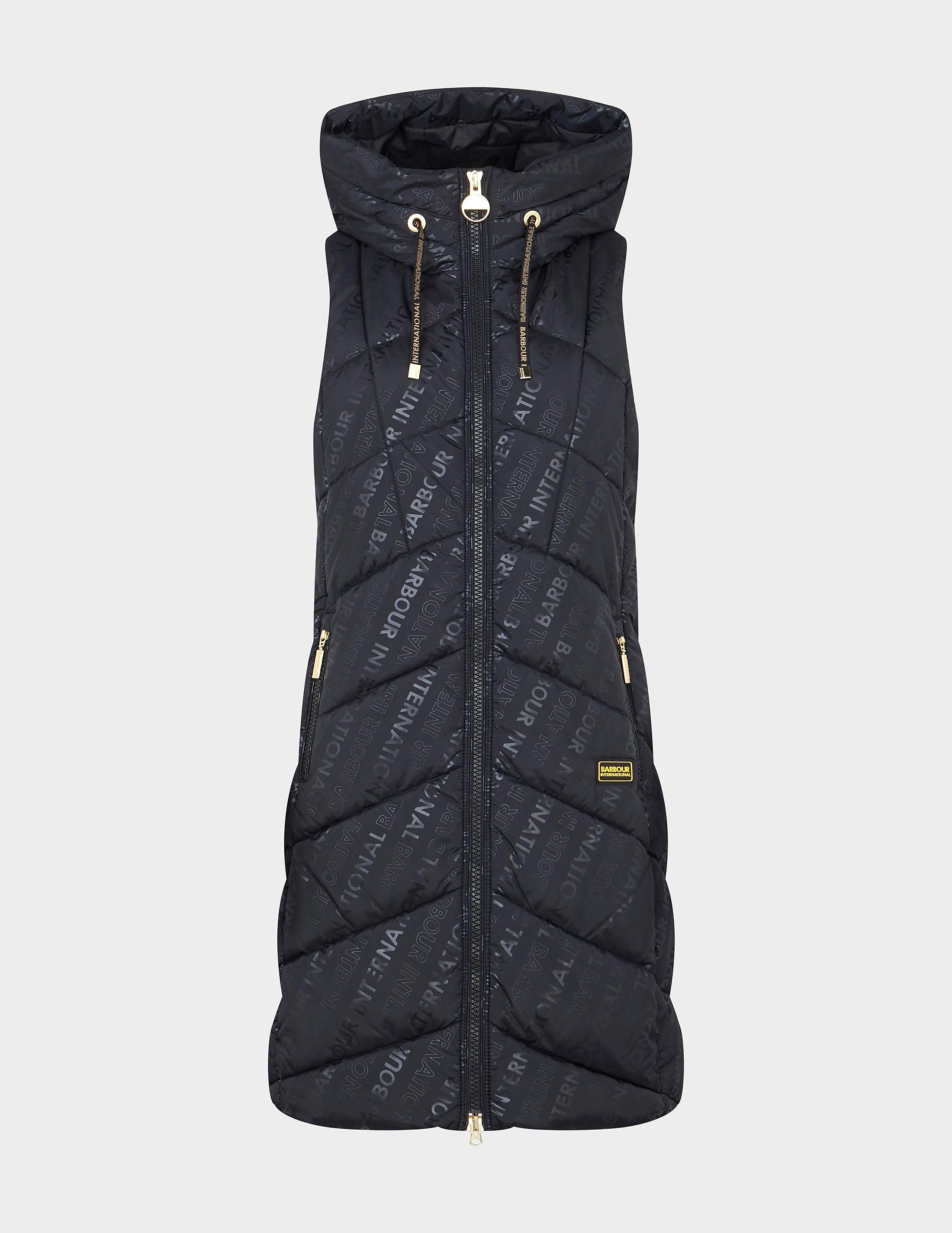 Barbour Rafaela Gilet in Black | Lyst