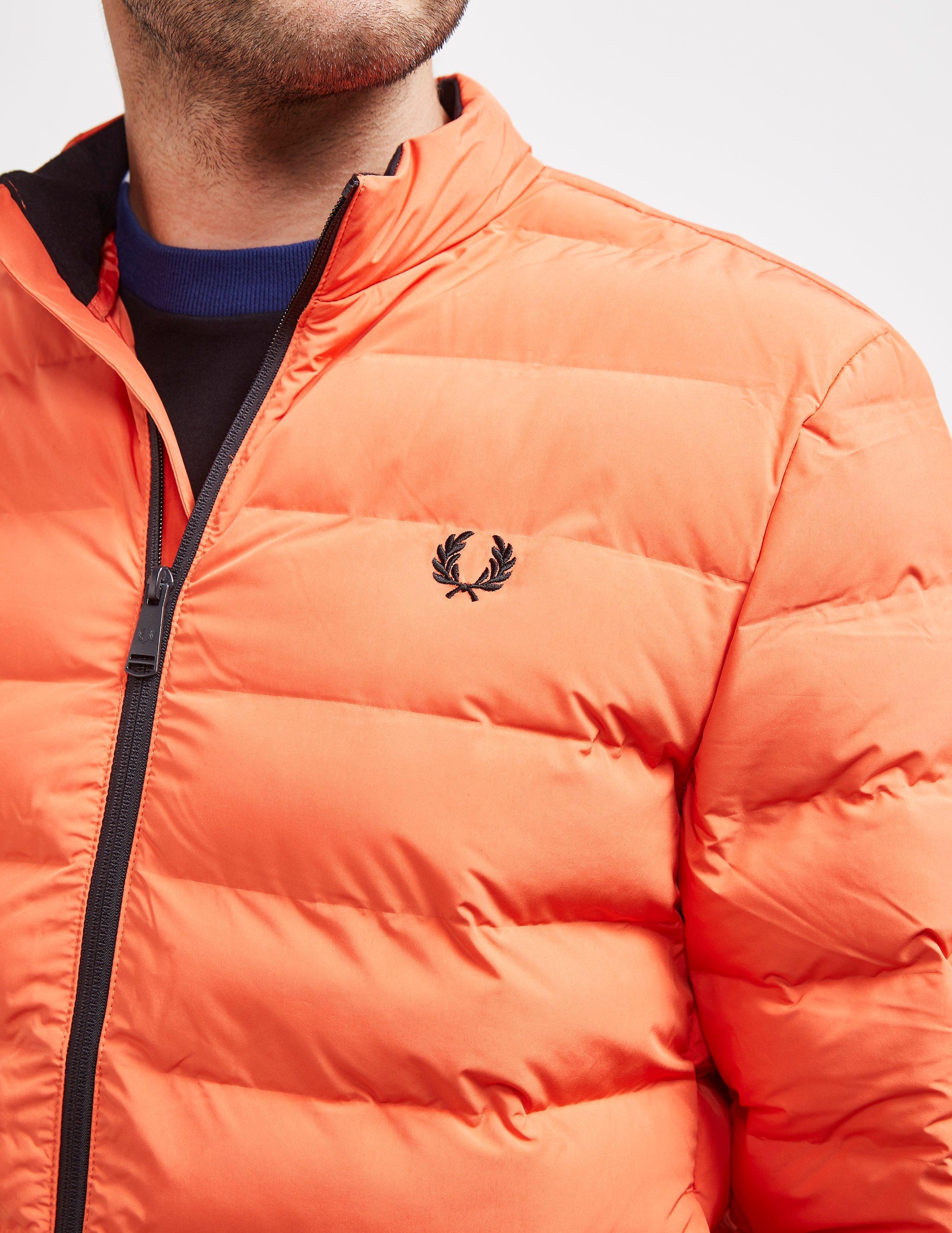 fred perry puffer coat