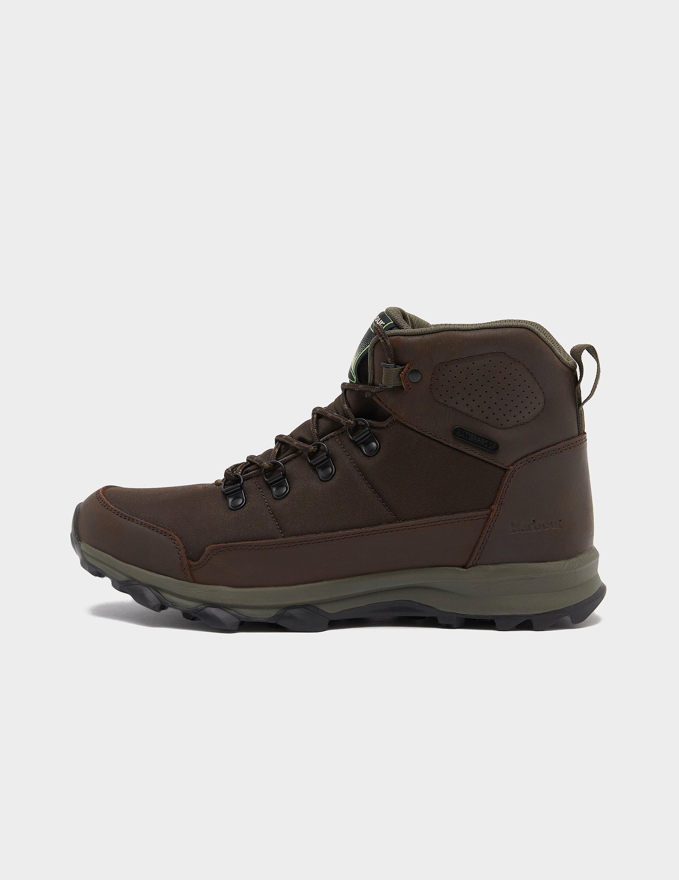 Barbour Malvern Hiker Boots in Black 