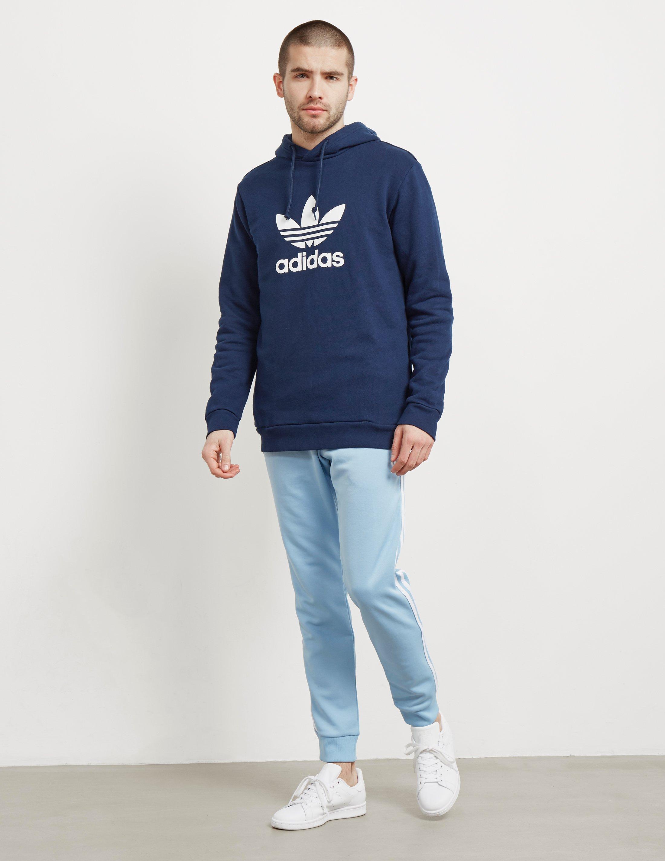 navy blue adidas original hoodie