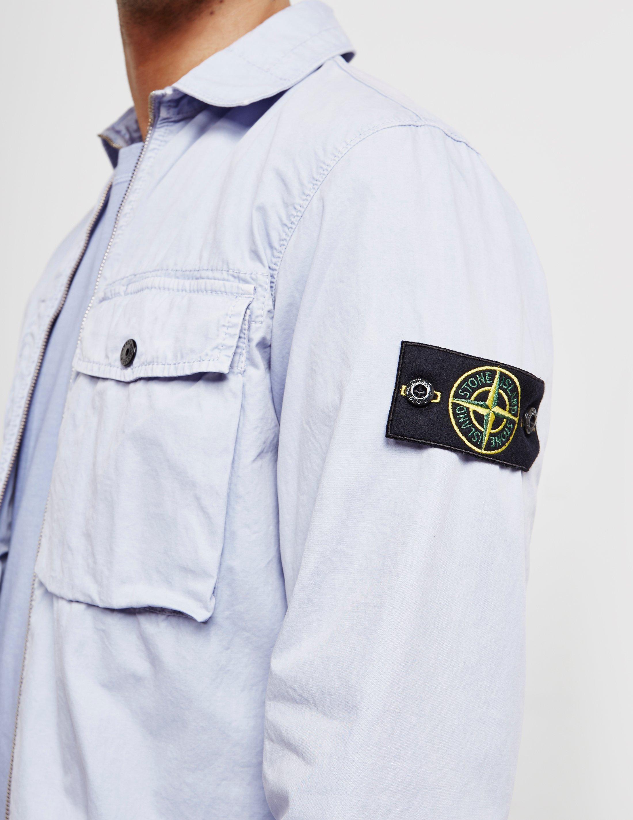 stone island overshirt mauve