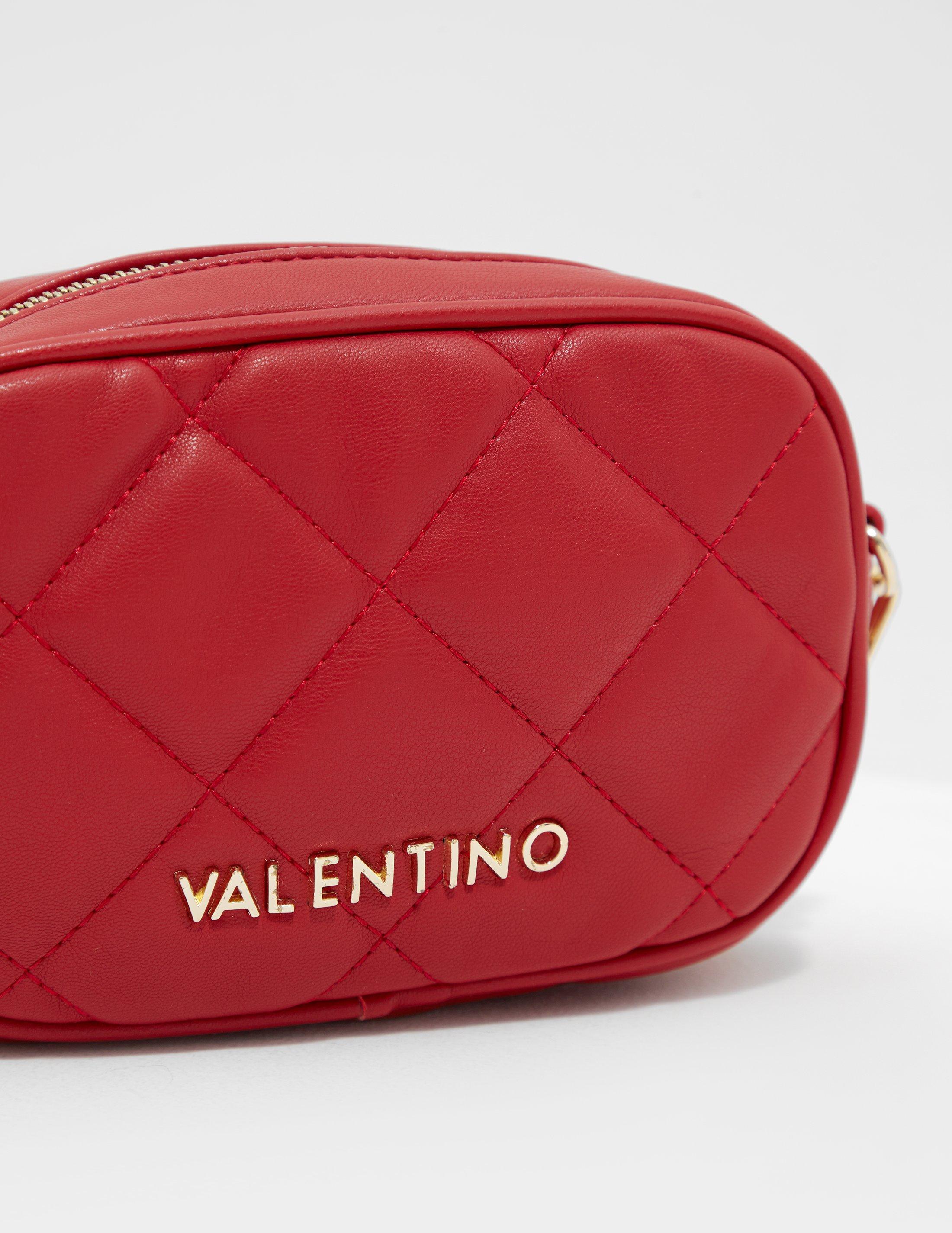 Valentino By Mario Valentino Leather Ocarina Shoulder Bag Red | Lyst