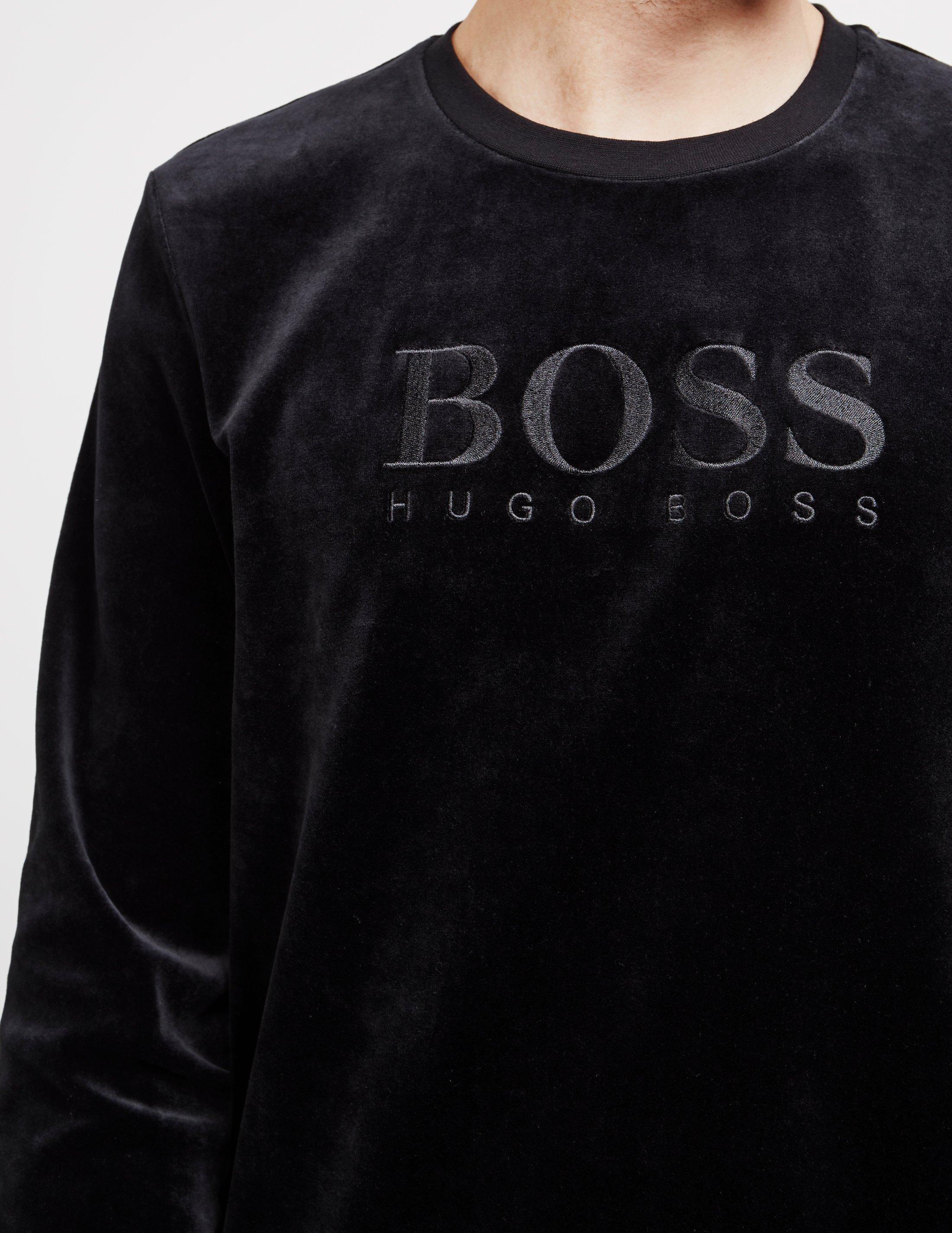 hugo boss black crew neck jumper