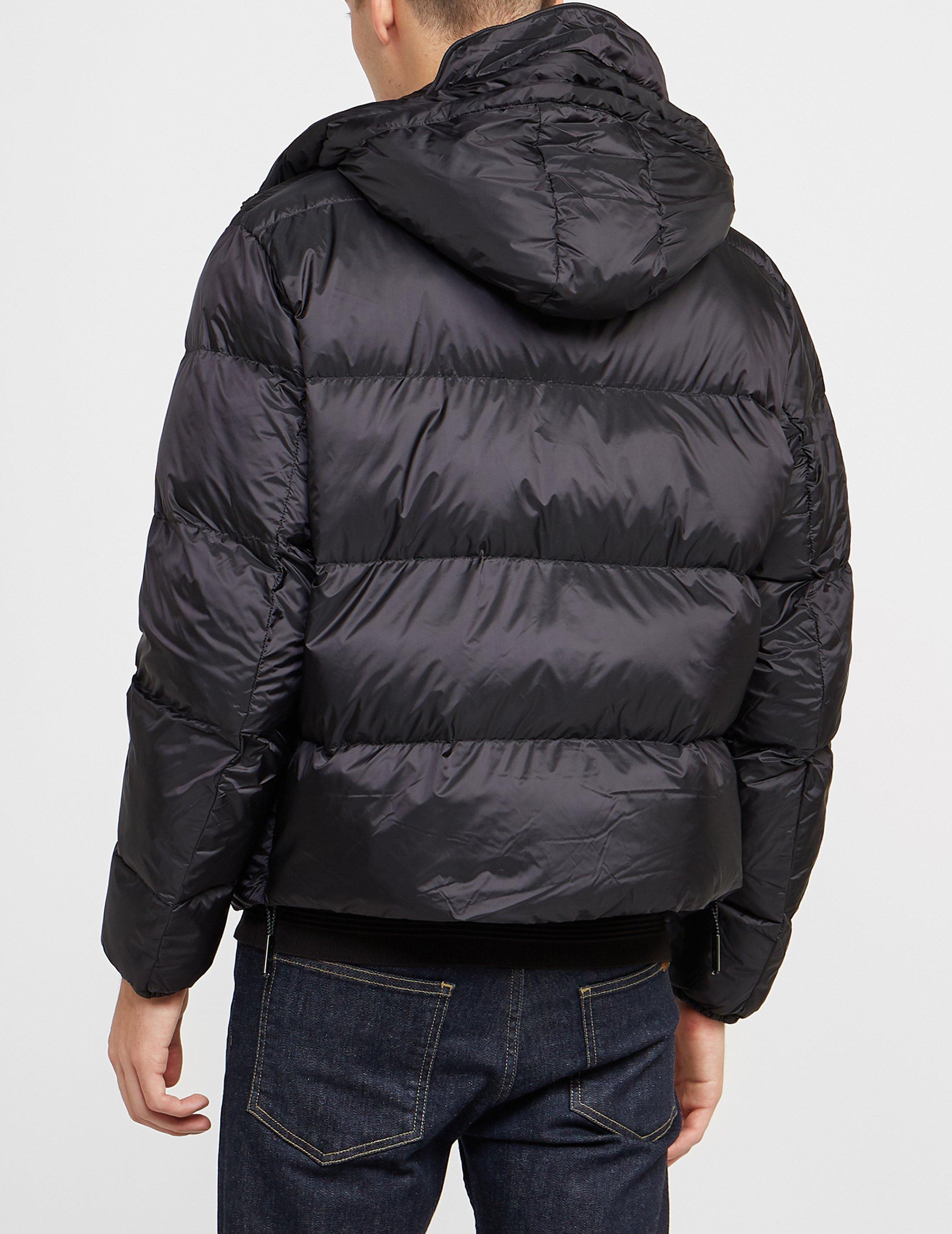 emporio armani ea7 logo padded jacket