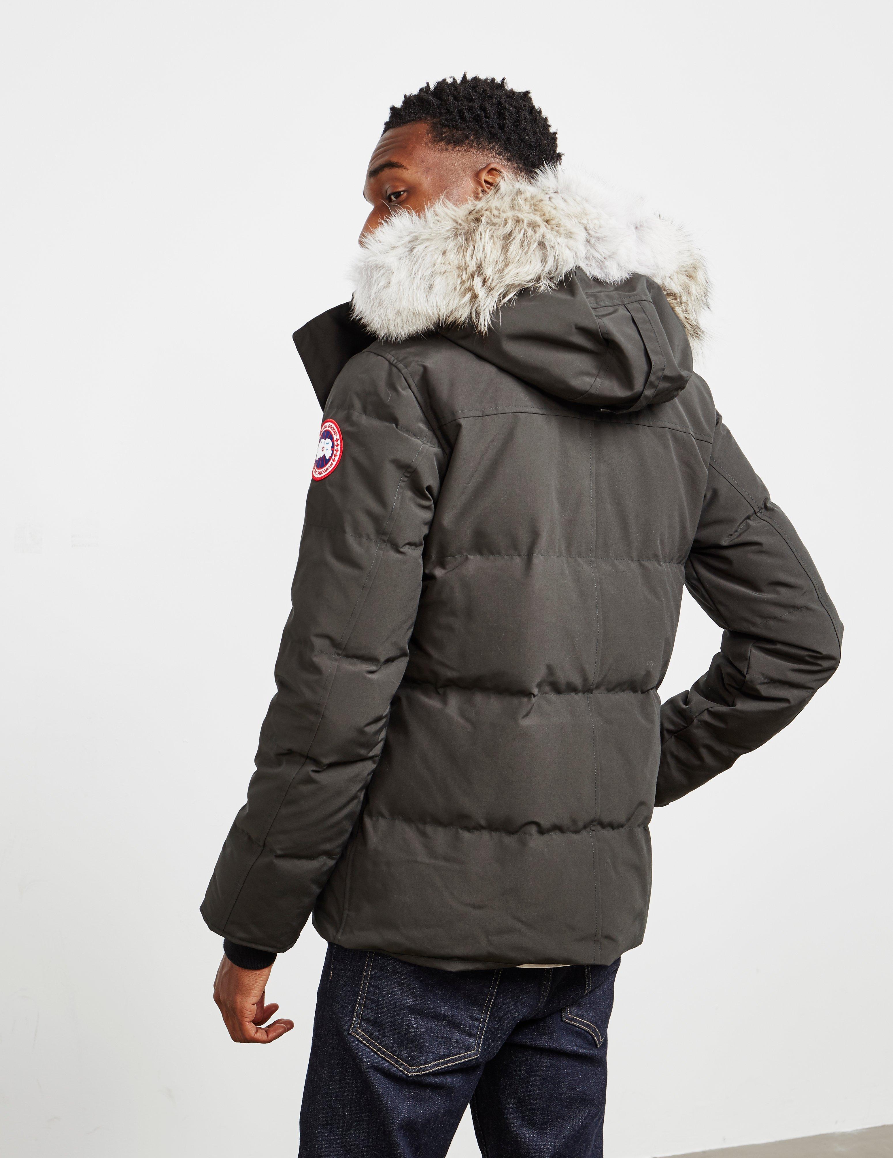 Canada Goose Goose Wyndham Padded Parka Jacket Grey in Gray for Men - Lyst