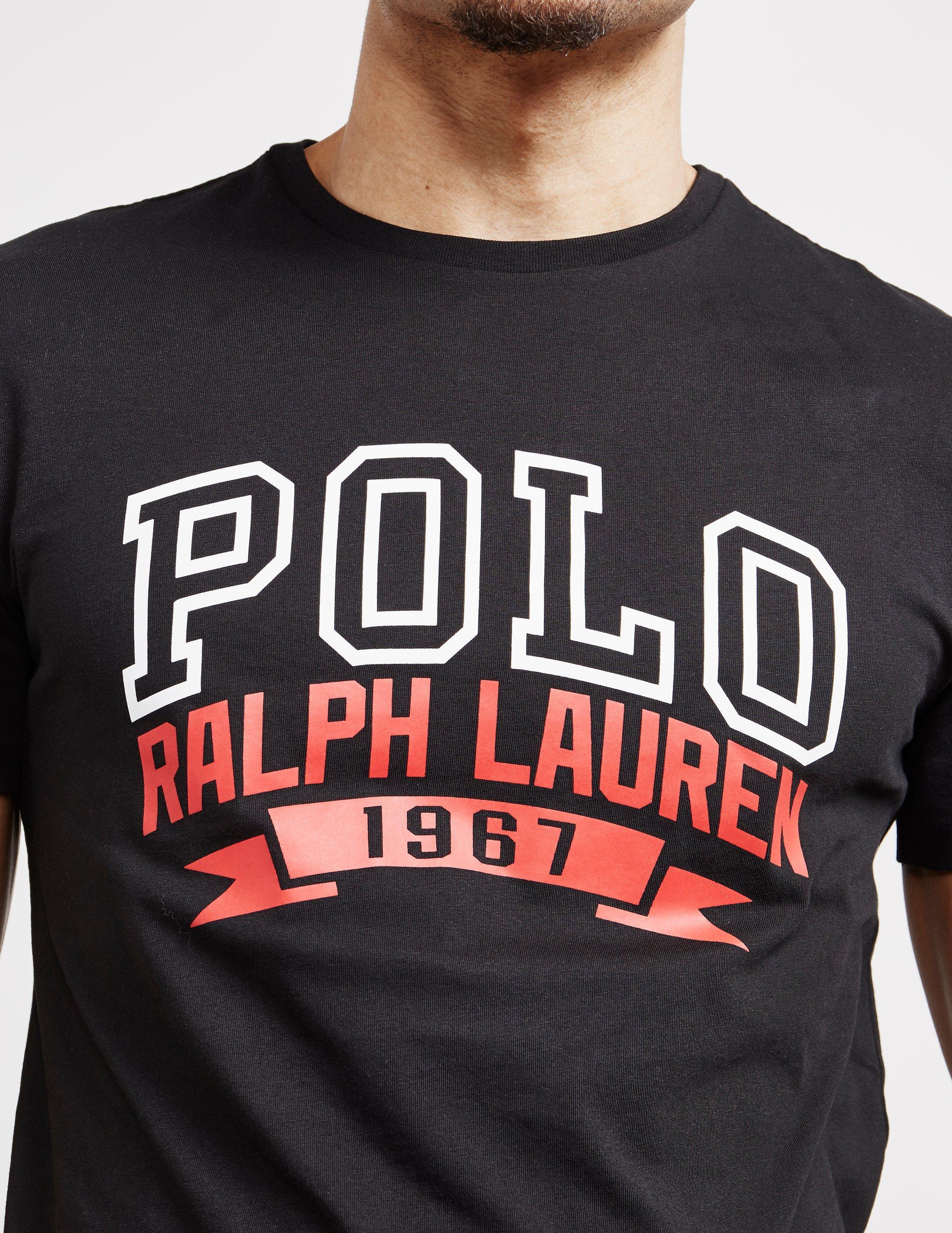 Polo Ralph Lauren Cotton Black 1967 Logo T-shirt for Men | Lyst