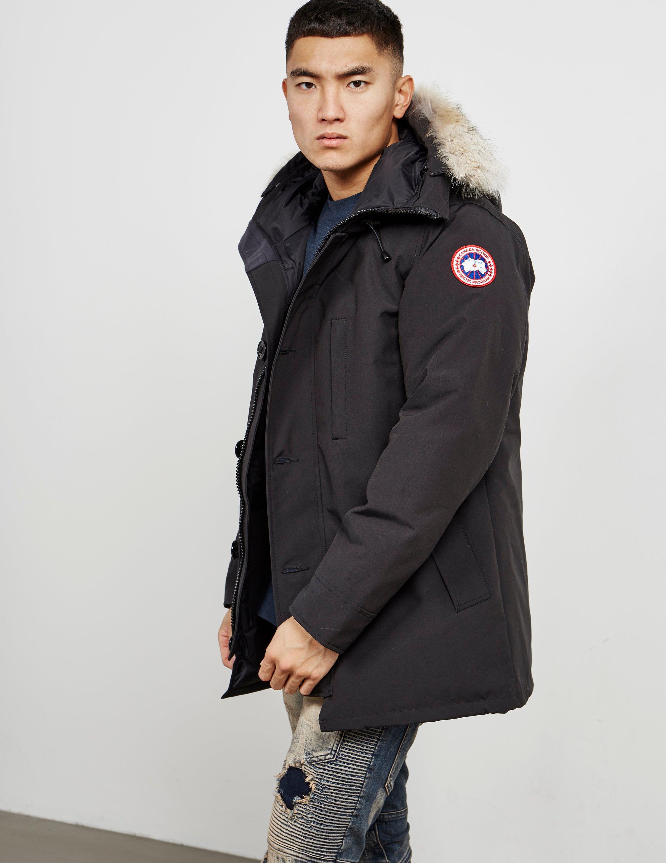 canada goose black jacket mens
