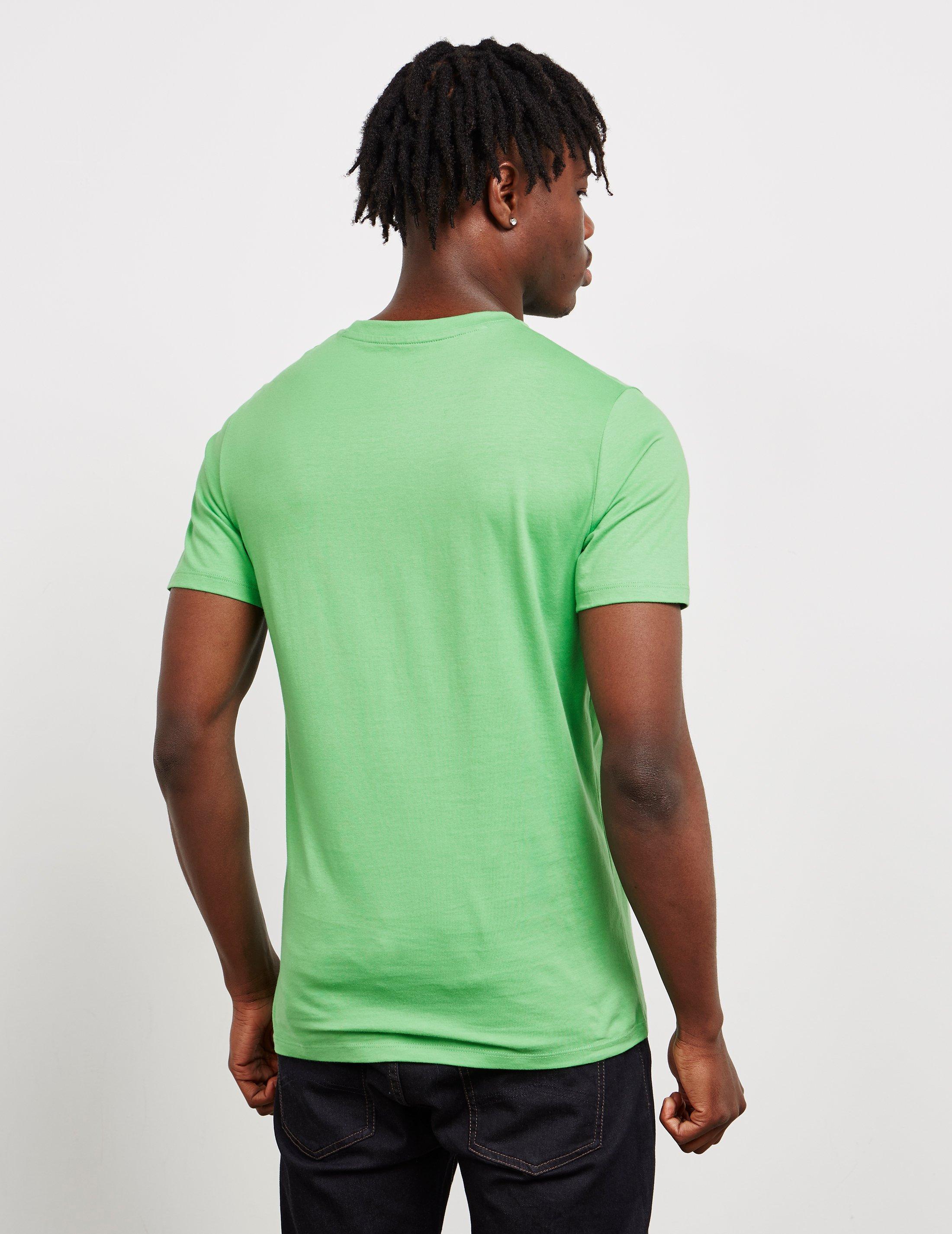 Download Armani Exchange Cotton Embroidered Logo Short Sleeve T ...